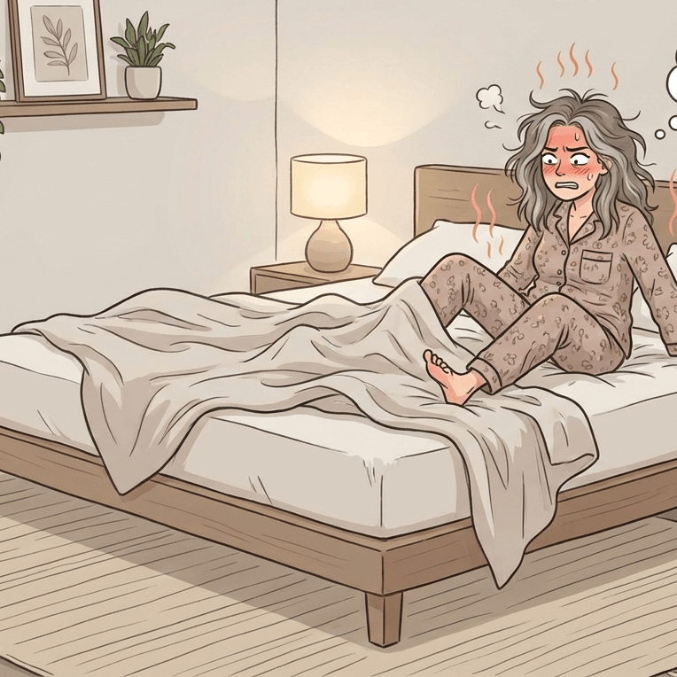 The 3:00 AM "Internal Furnace": Why Bamboo is a Menopause Essential