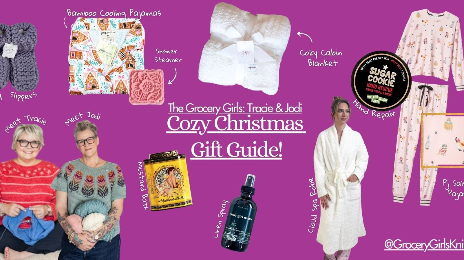 Grocery Girls’ Cozy Christmas Gift Guide - Cloud Nine Pajamas