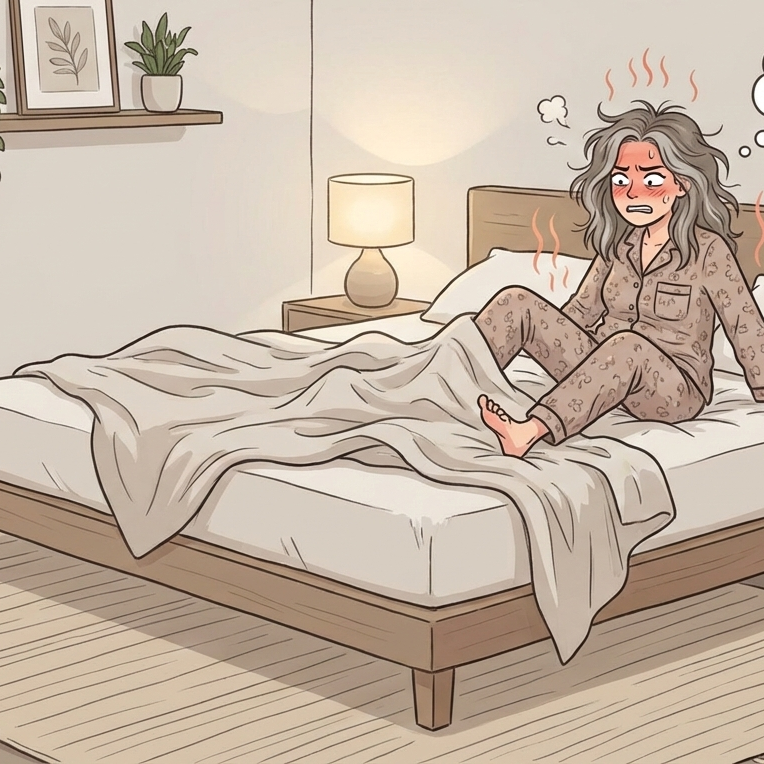 The 3:00 AM "Internal Furnace": Why Bamboo is a Menopause Essential