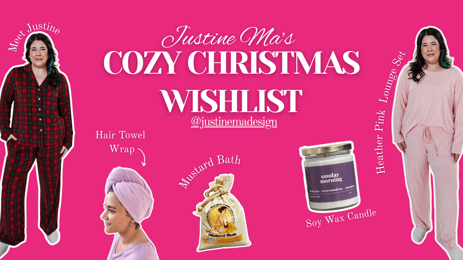 Justine Ma's Cozy Christmas Wishlist - Cloud Nine Pajamas
