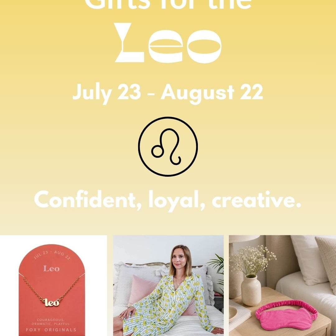 The Ultimate Leo Gift Guide: 5 Cozy Birthday Gifts They'll Love - Cloud Nine Pajamas