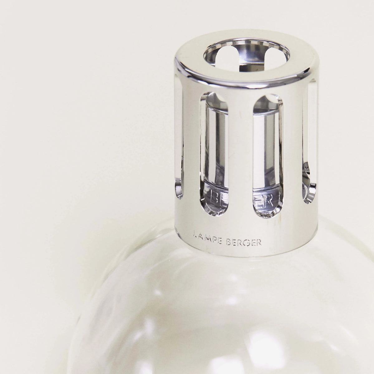 Maison Berger Round Glass Lamp starter kit top view — Cloud Nine Pajamas Edmonton