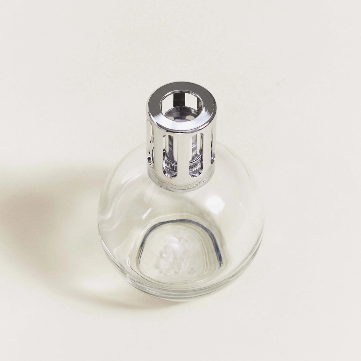 Maison Berger Round Glass Lamp starter kit top view of crown— Cloud Nine Pajamas Edmonton