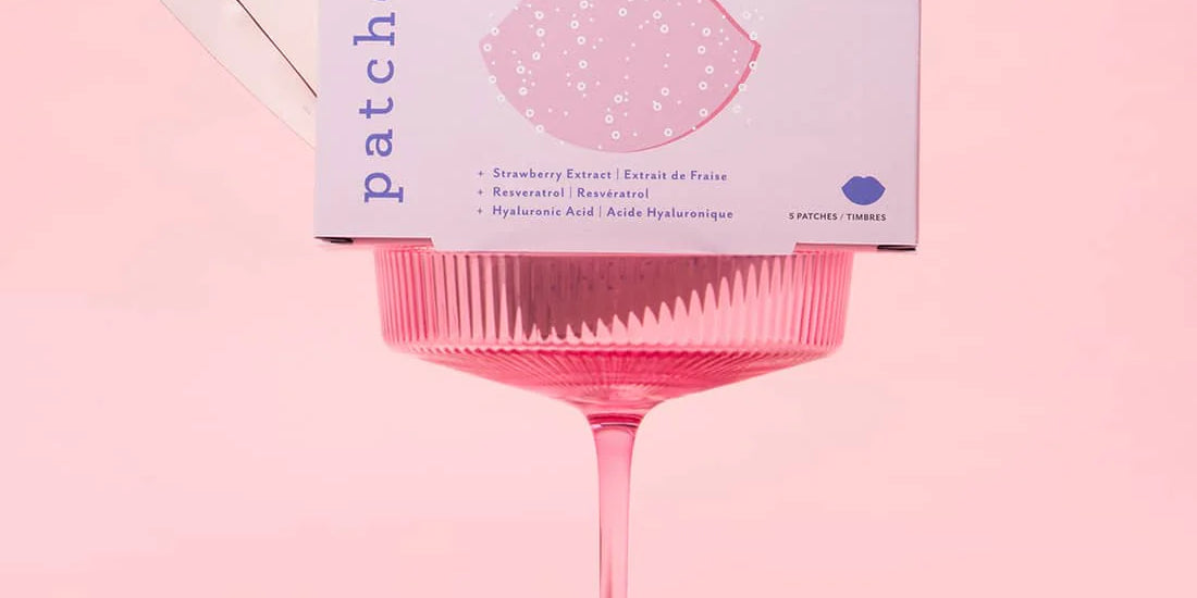 Served Chilled Rosé Lips Gels in a pink cup, offering hydrating lip treatment with strawberry aroma.