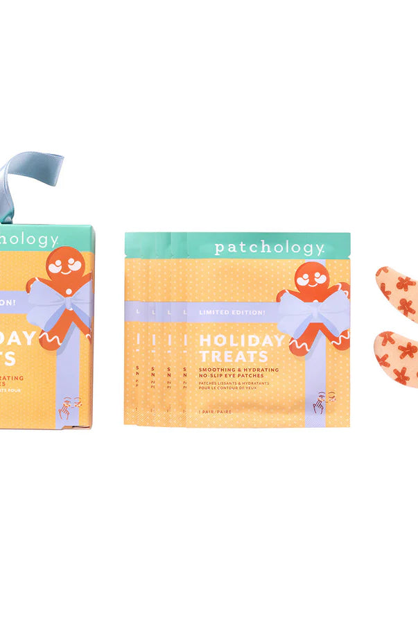 Holiday Treats Smoothing & Hydrating No-Slip Eye Patches | Patchology (5 Pack)