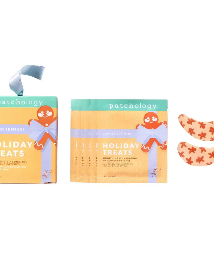 Holiday Treats Smoothing & Hydrating No-Slip Eye Patches | Patchology (5 Pack)