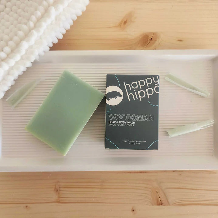Jabón y gel de baño en barra sólida | Happy Hippo Bath Co.