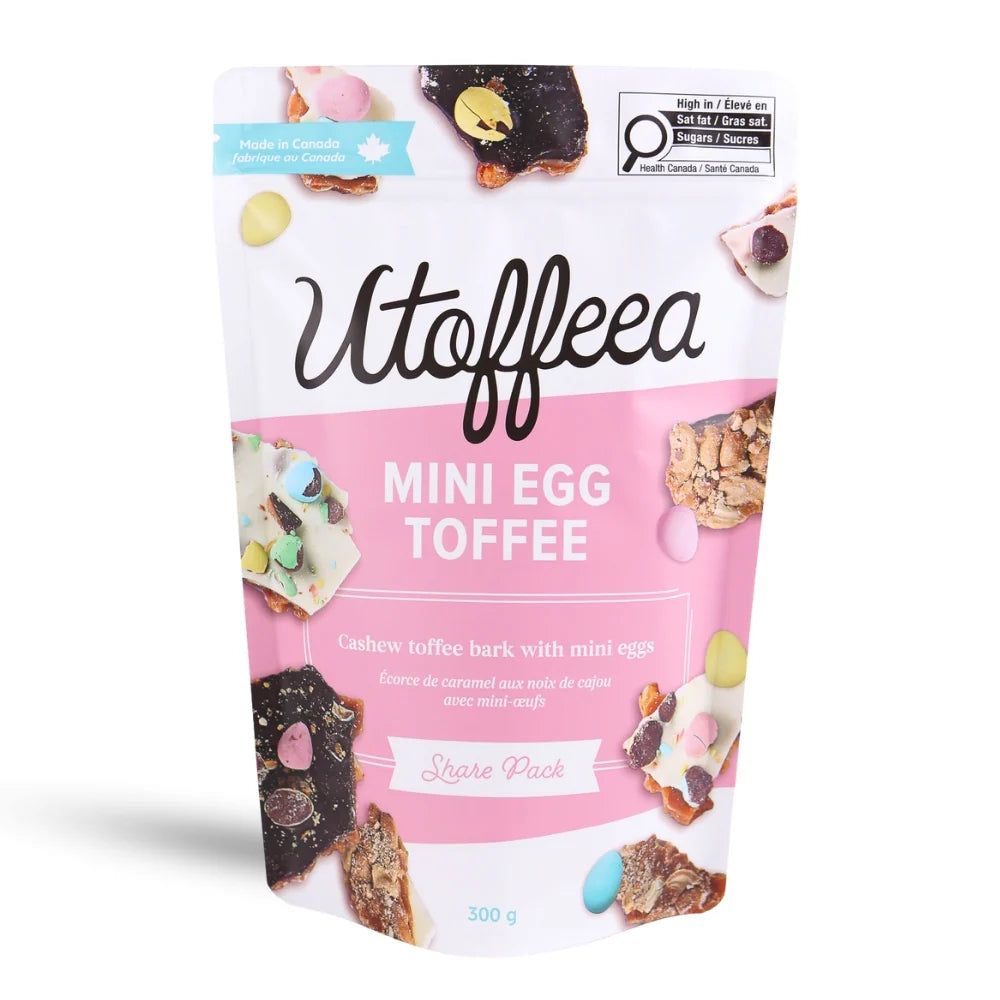 Mini Egg Toffee 300g Bag | Utoffeea Canada