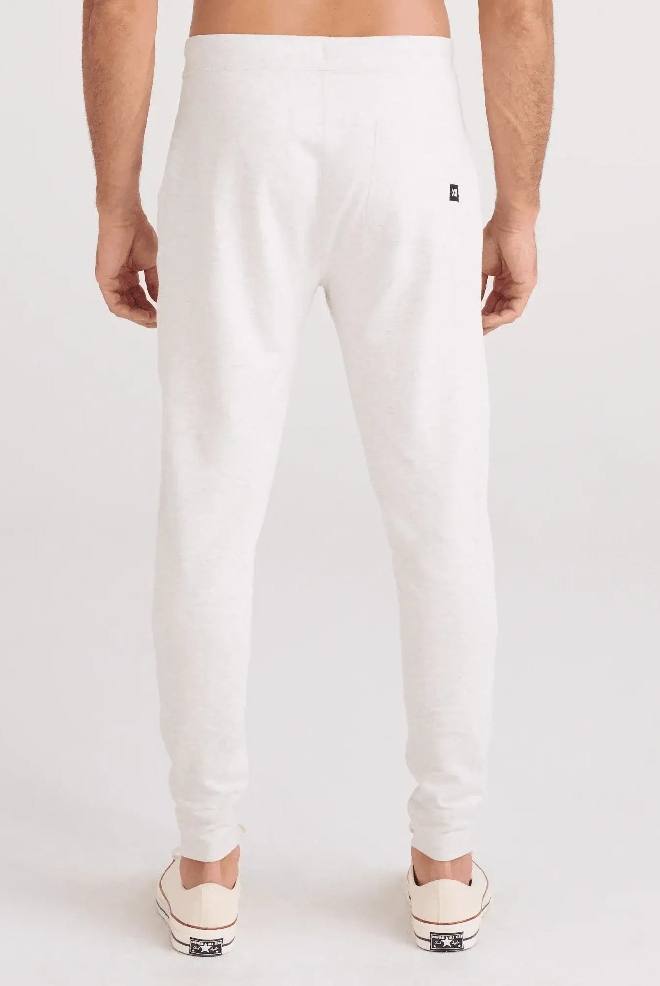 men's 3six five jogger sweatpant in steel heather by Saxx