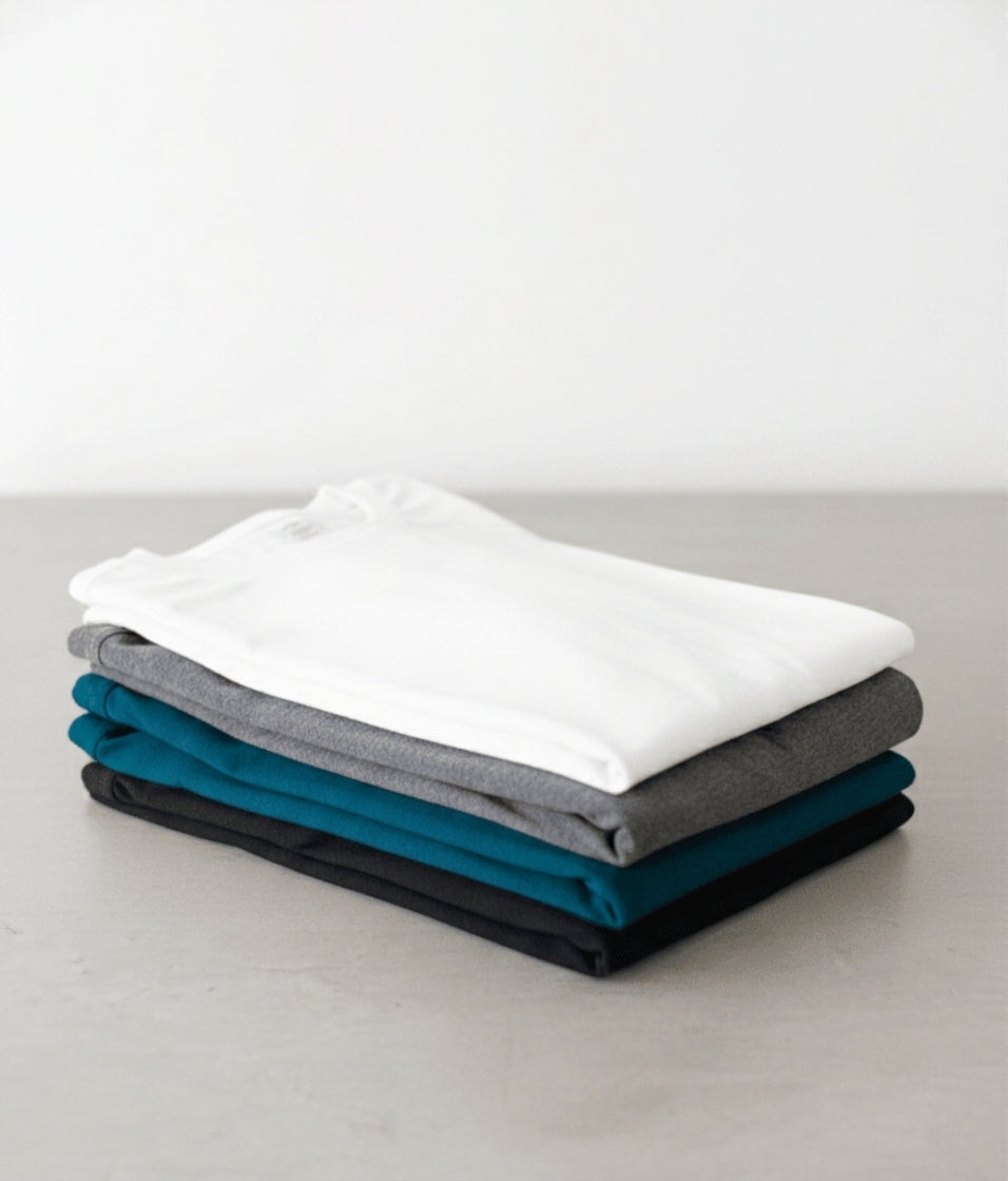 Bob's Sleepwear Co. Men's Bamboo Sleep Tee 4-Pack Bundle all four colours — Cloud Nine Pajamas Edmonton