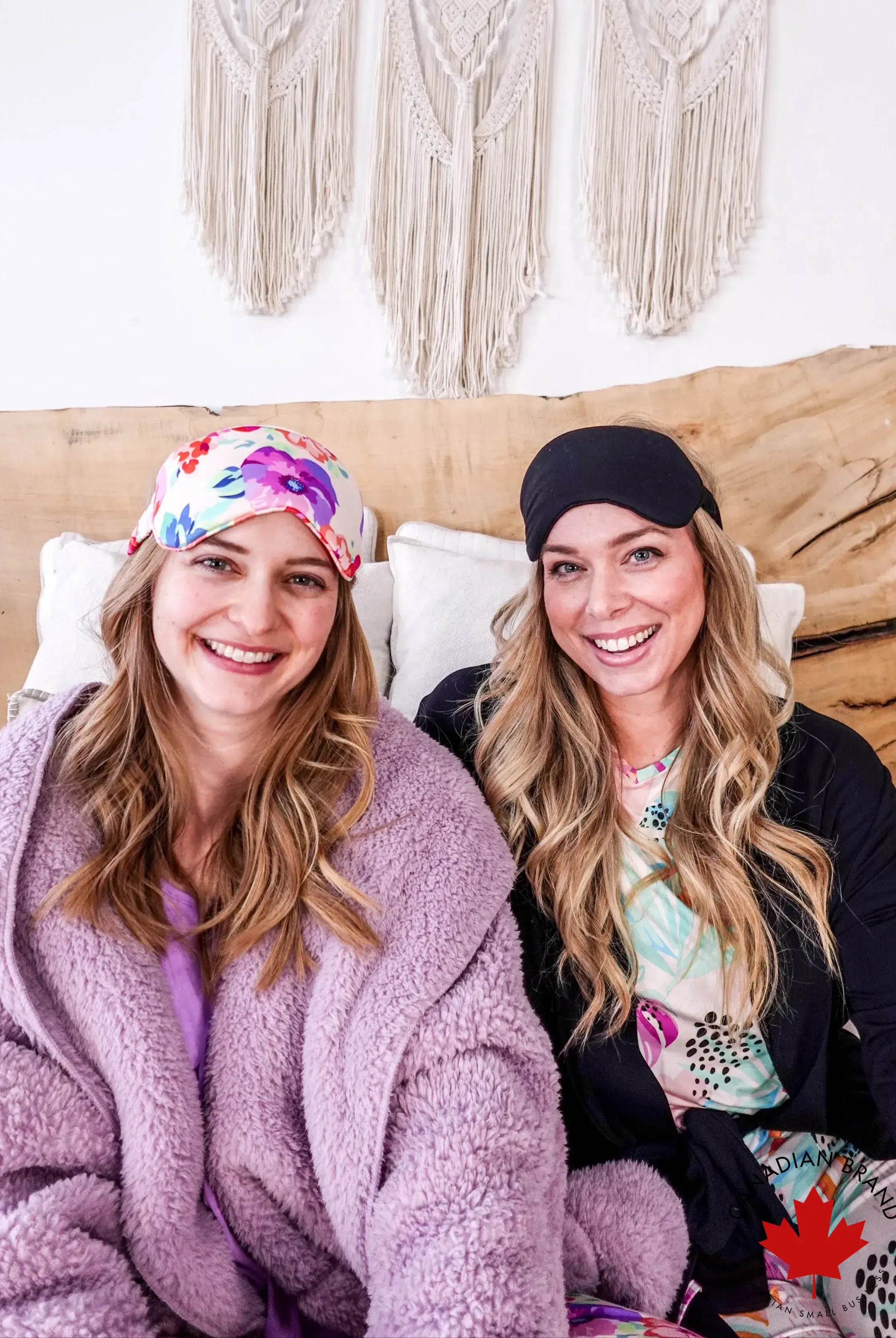 women's bamboo eye mask for sleep in floral print georgia rylan