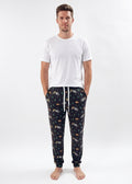 Men's Bamboo Sleep Jogger Pant Mountains