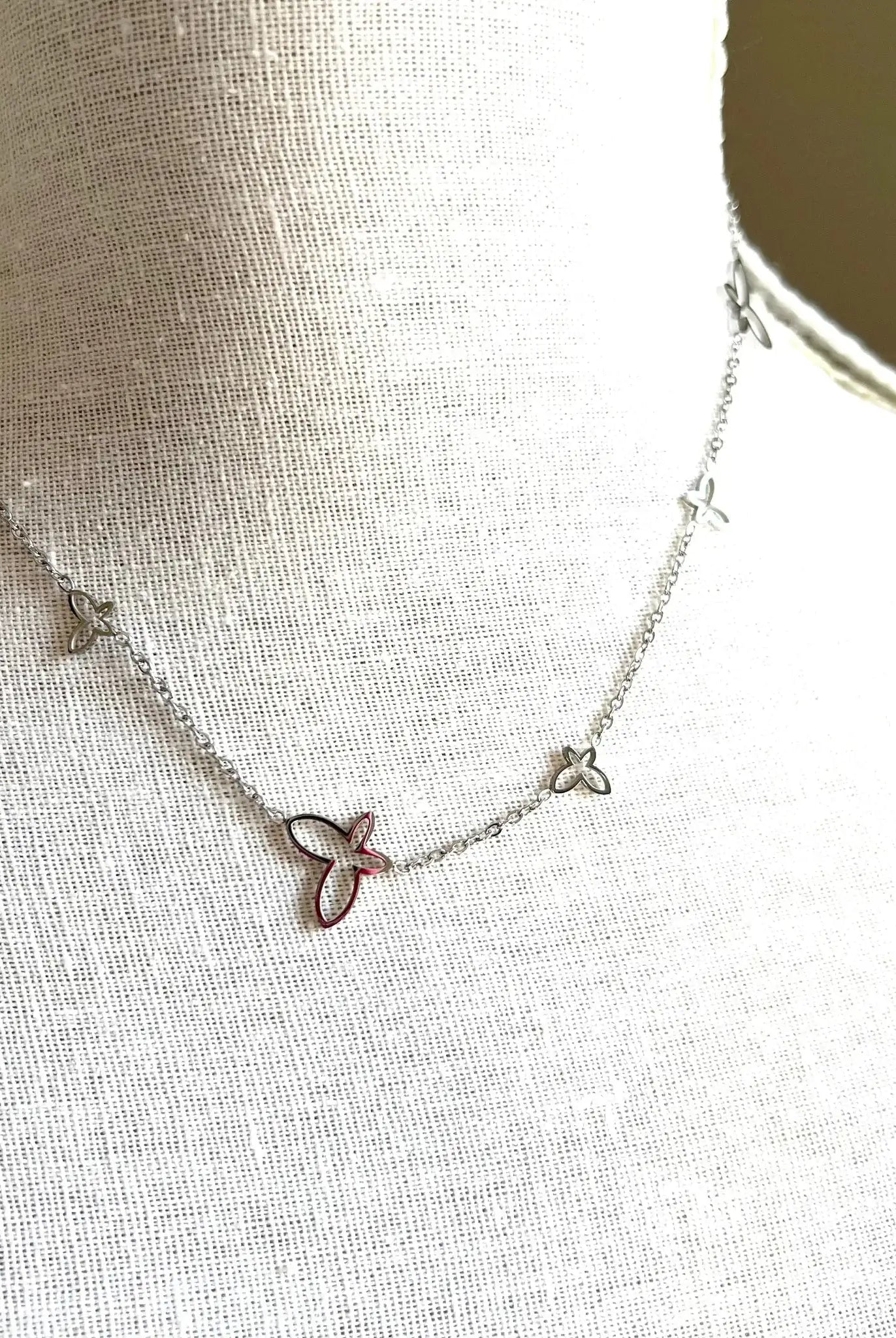 Butterfly Necklace-Royce & Oak-Cloud Nine Pajamas