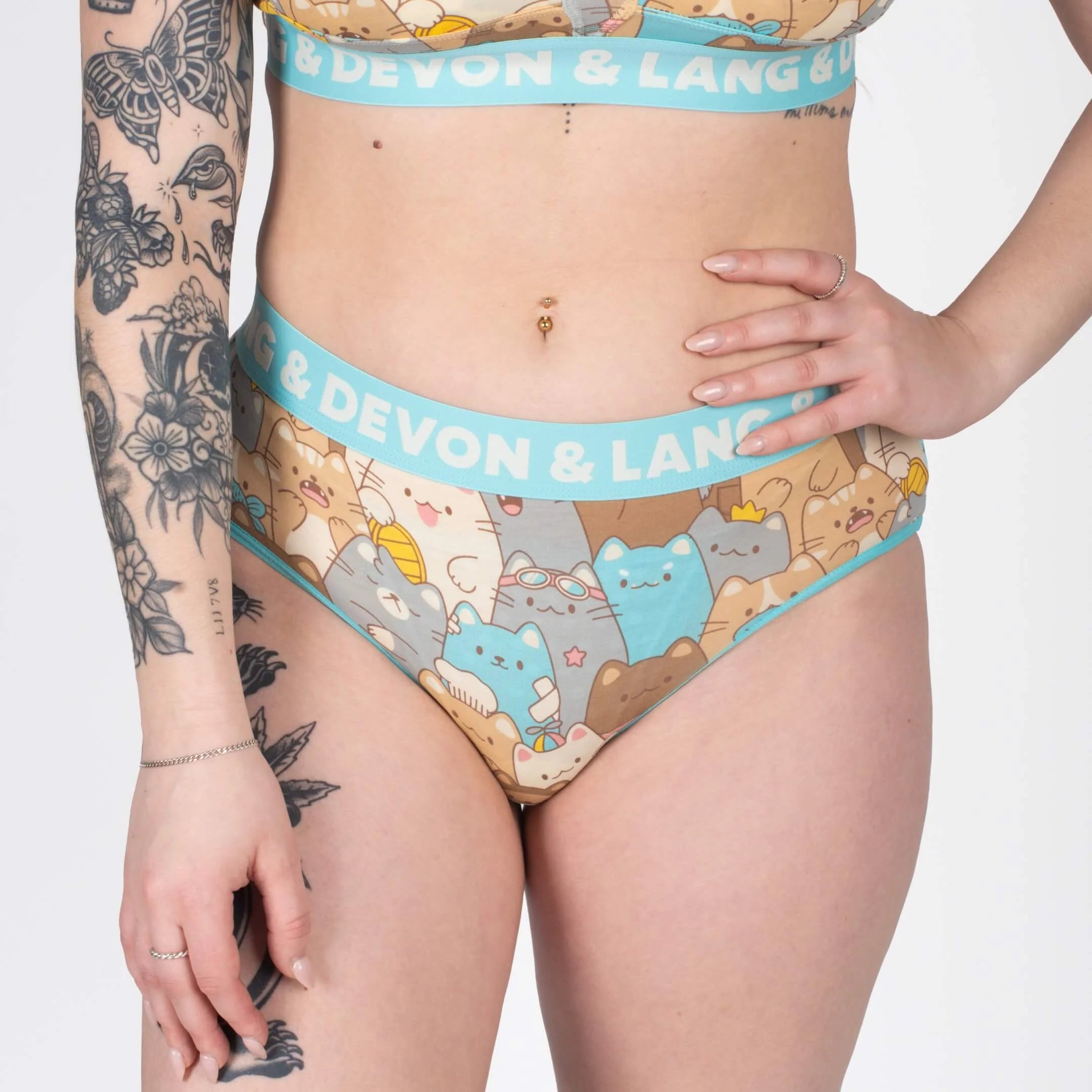 Devon + Lang Bria Full Coverage Bikini Brief