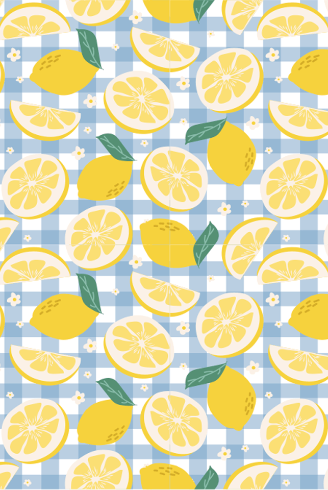 Devon + Lang Underwear Lemon Squeezy Print