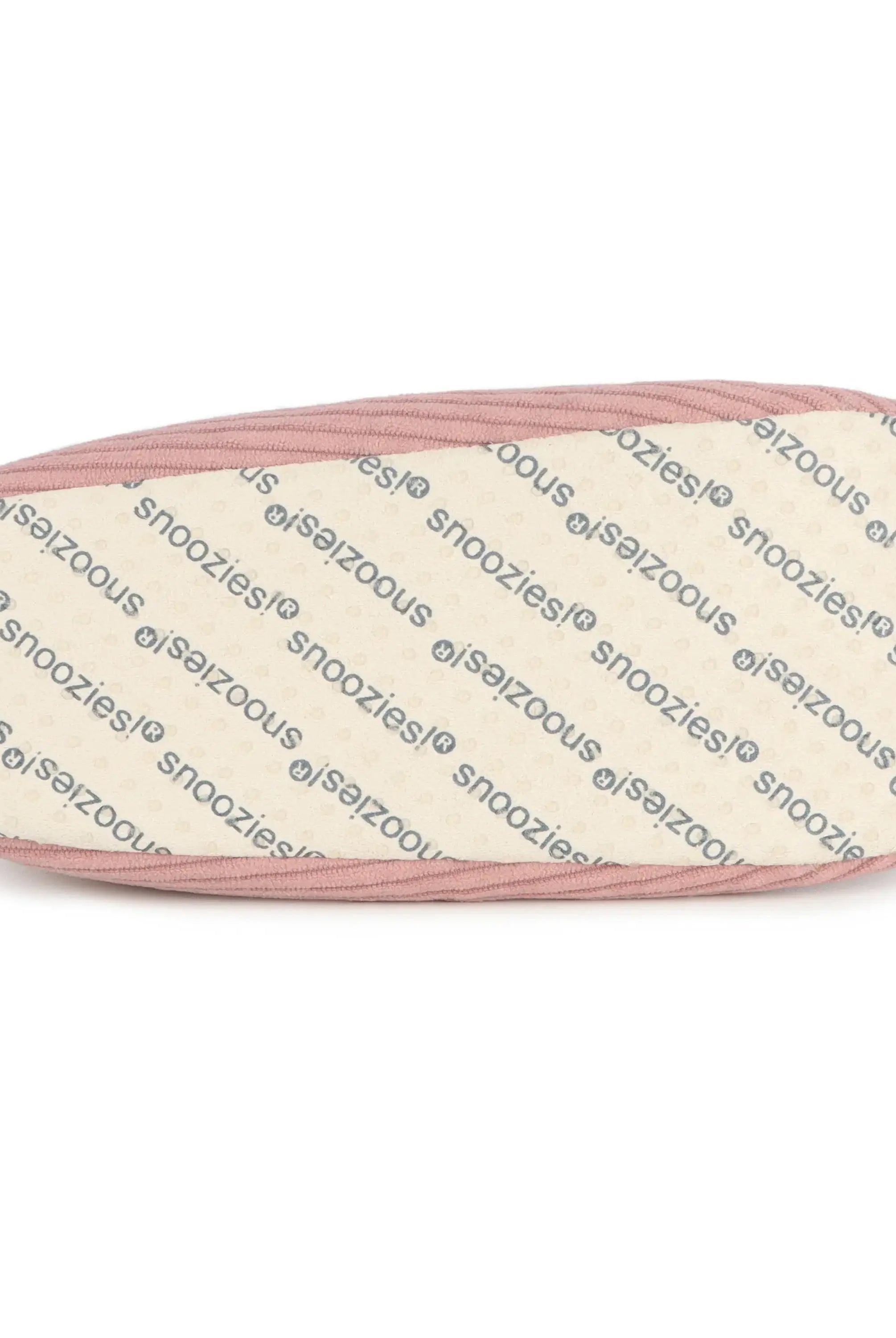 Snoozies Plush COZY Slipper Socks cozy corduroy peach