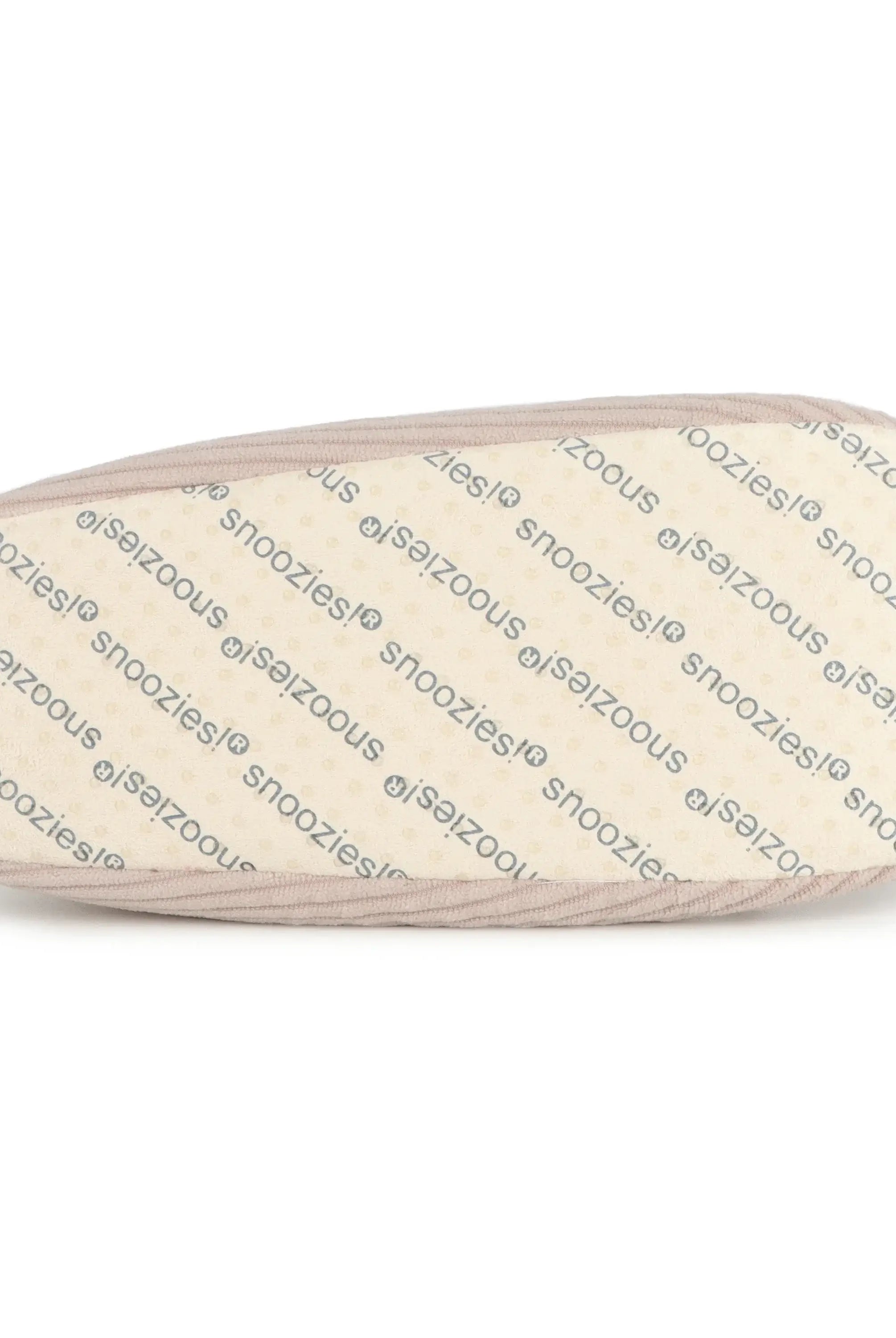 Snoozies Plush COZY Slipper Socks cozy corduroy smokey grey