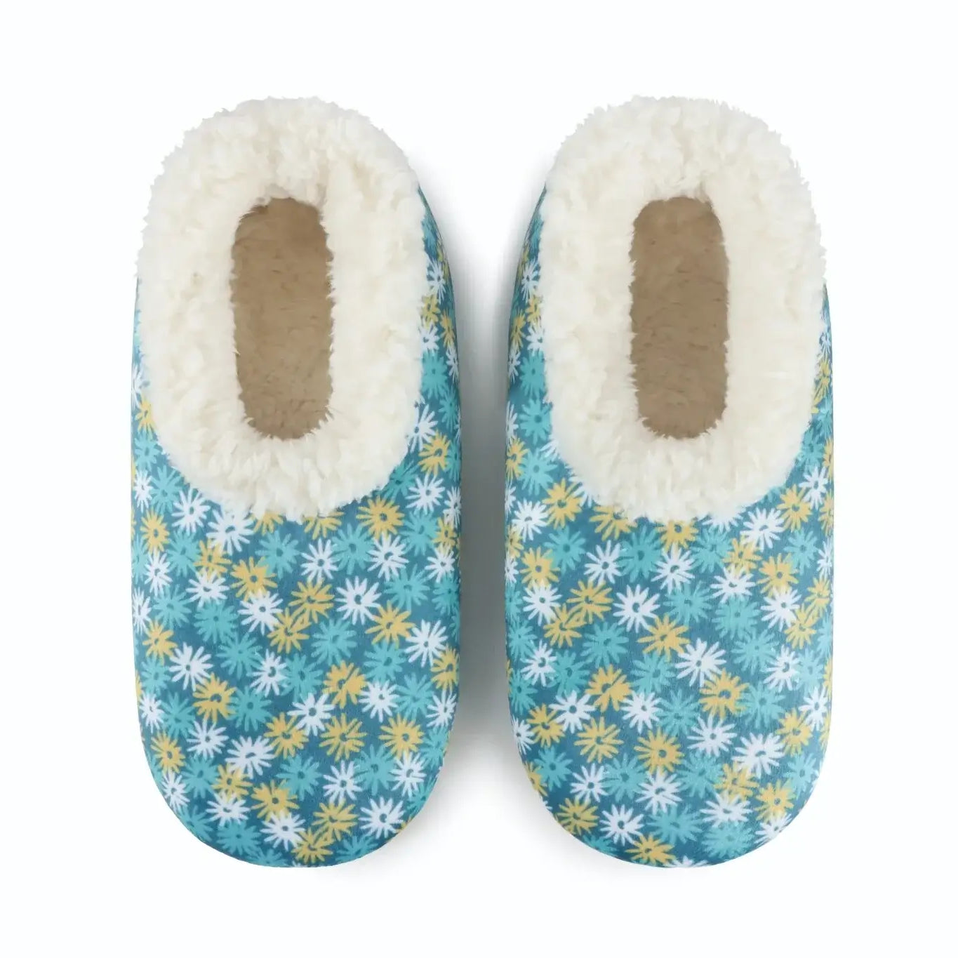Snoozies Plush Cozy Slipper Socks with Memory Foam & Thick Sherpa Lining