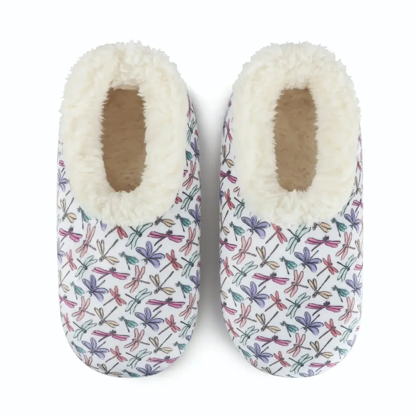 Snoozies Plush Cozy Slipper Socks with Memory Foam & Thick Sherpa Lining