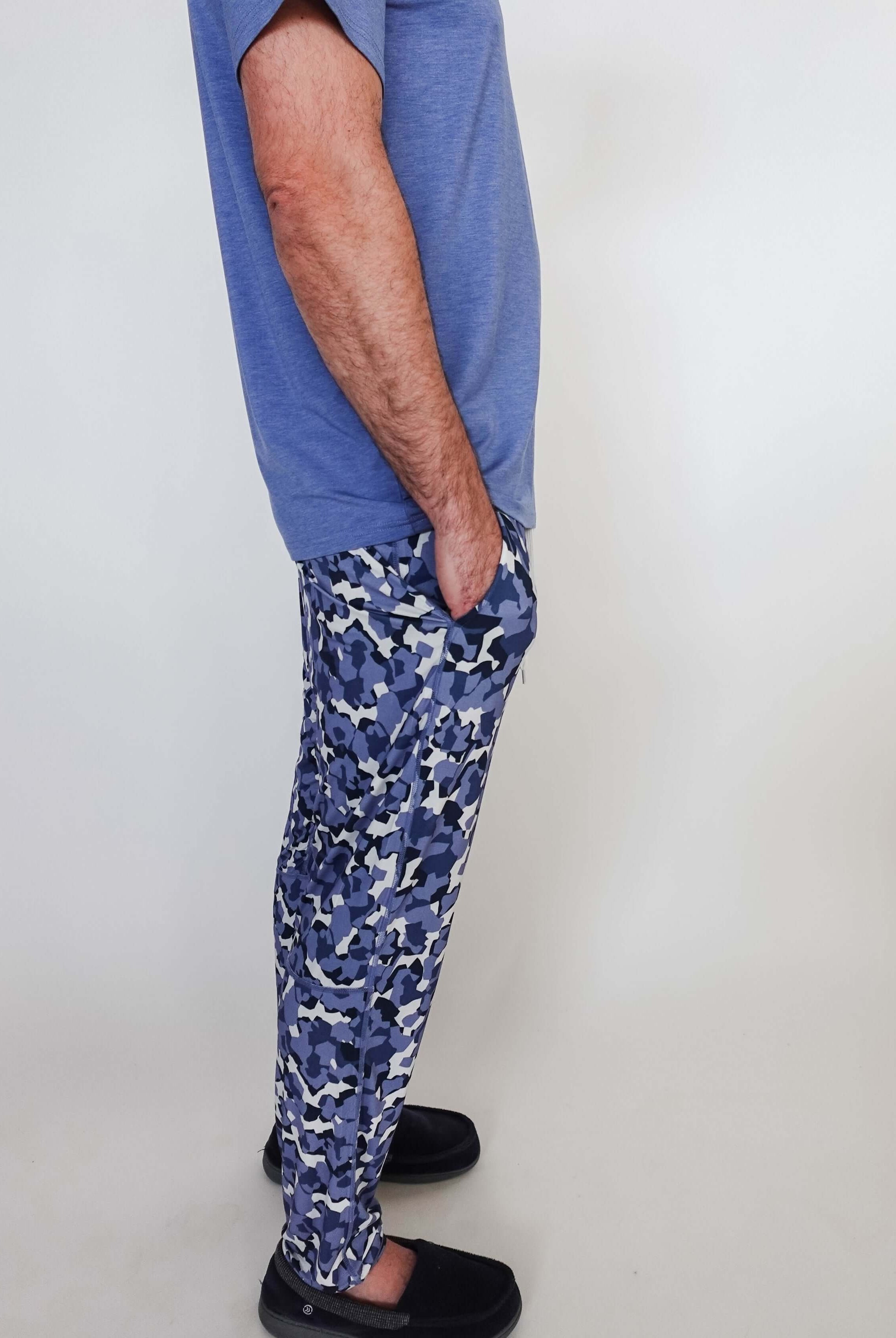 Jogger Pant - Unisex Bamboo | Geo Camo Print