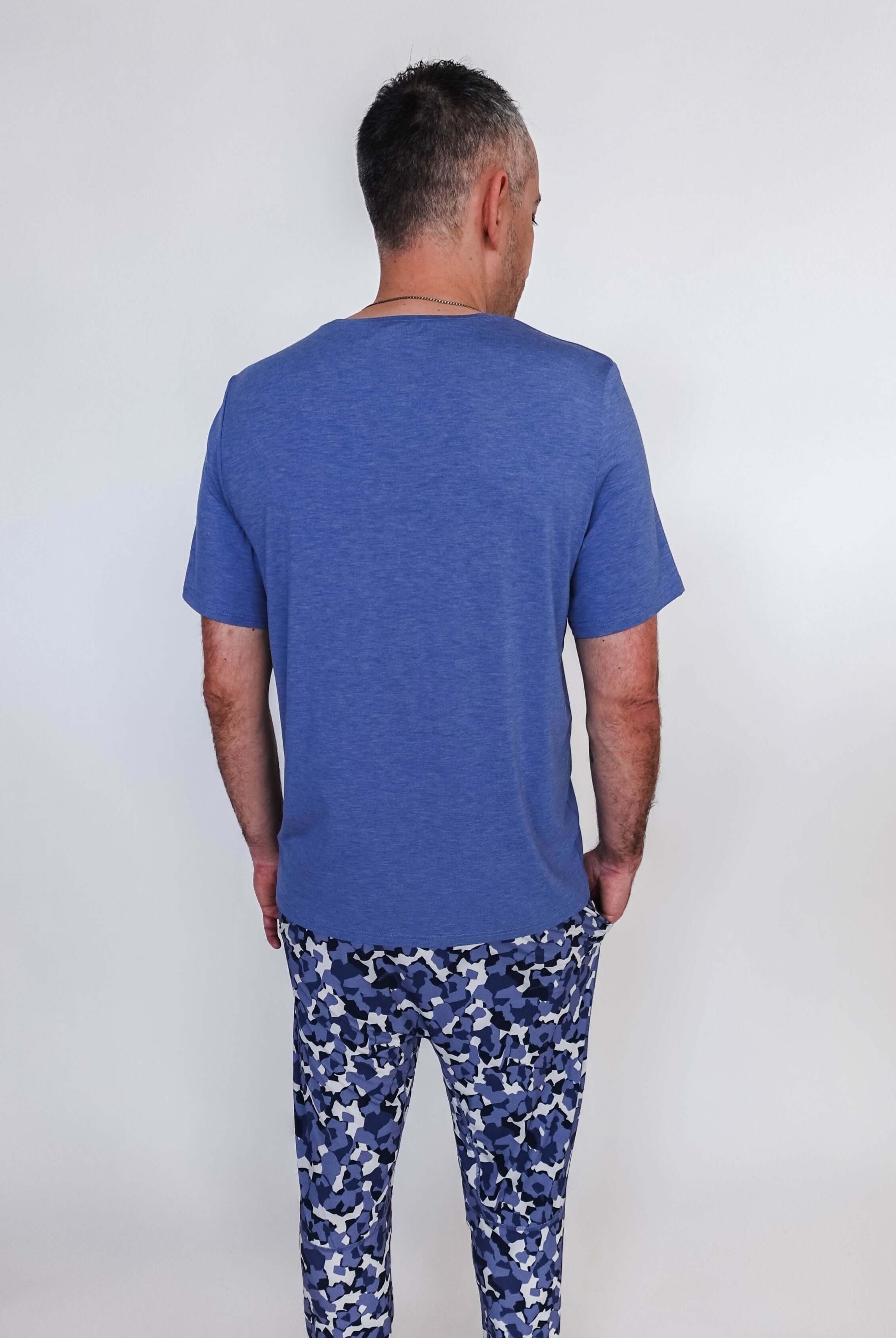 Short Sleeve Tee - Unisex Bamboo | Heather Blue