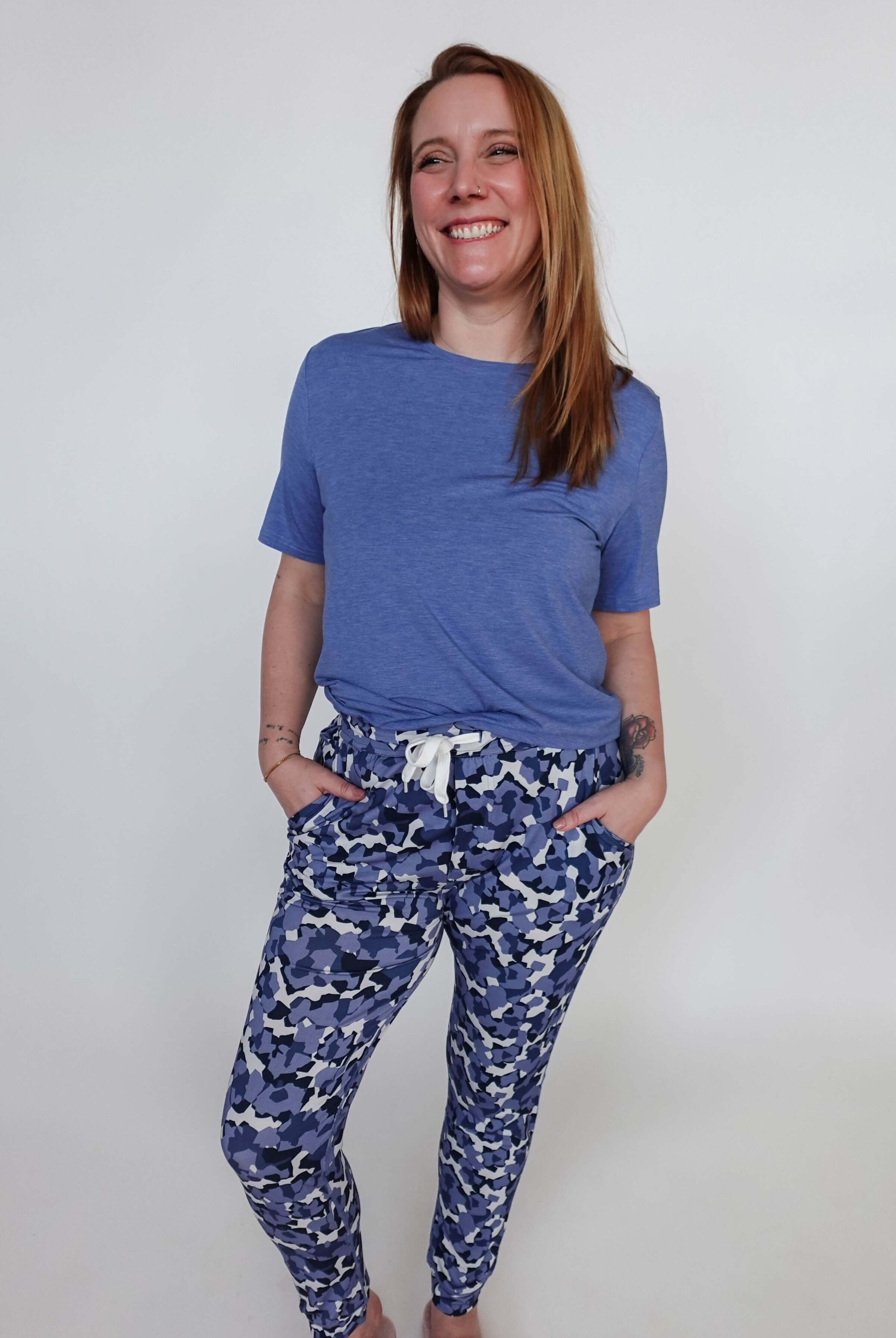 Short Sleeve Tee - Unisex Bamboo | Heather Blue