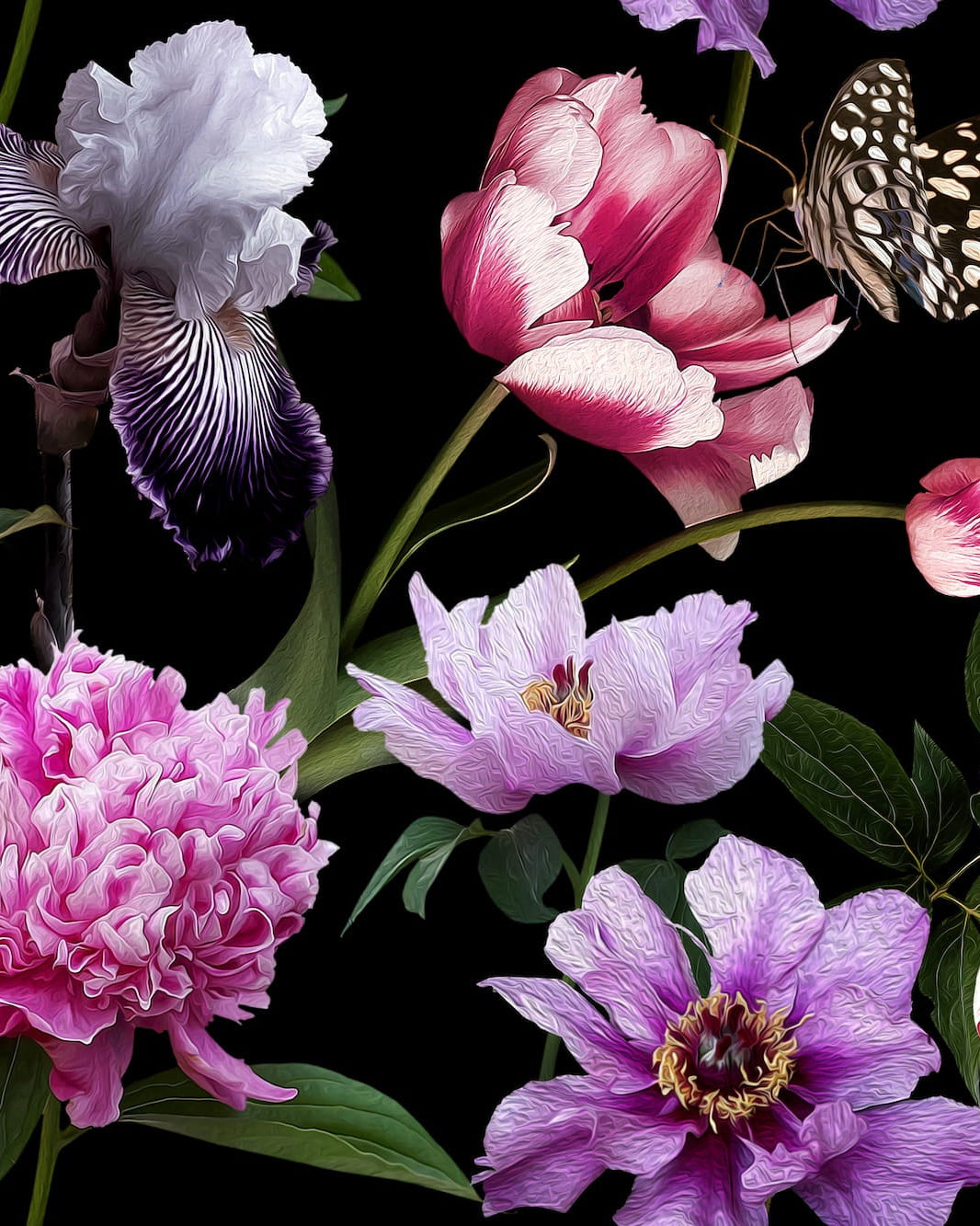 dreamy blooms floral swatch Fall 2026 print