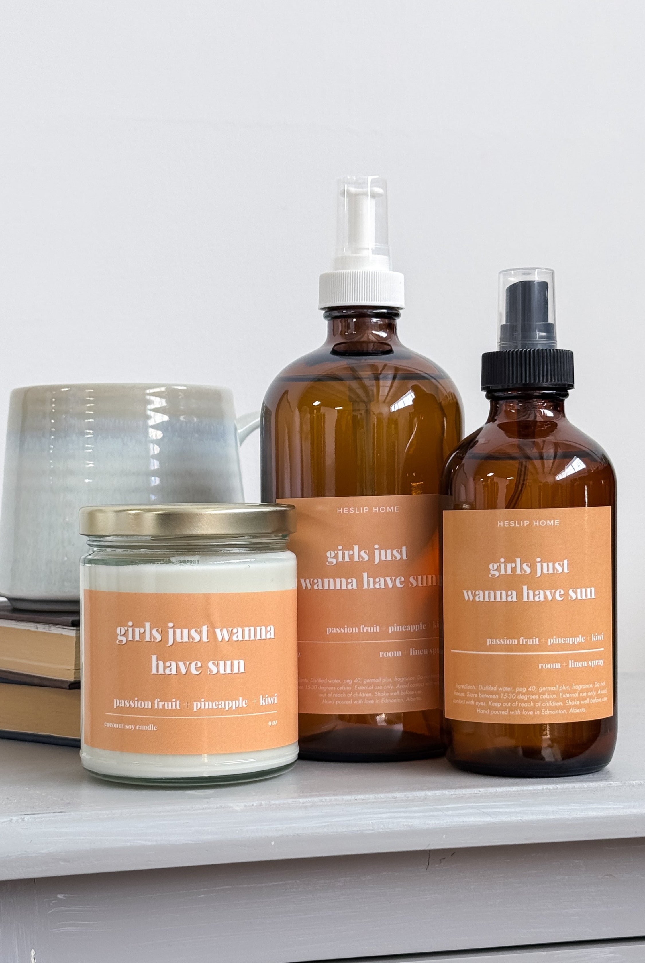 Girls Just Wanna Have Sun 16oz Room & Linen Spray | Passionfruit Pineapple + Kiwi