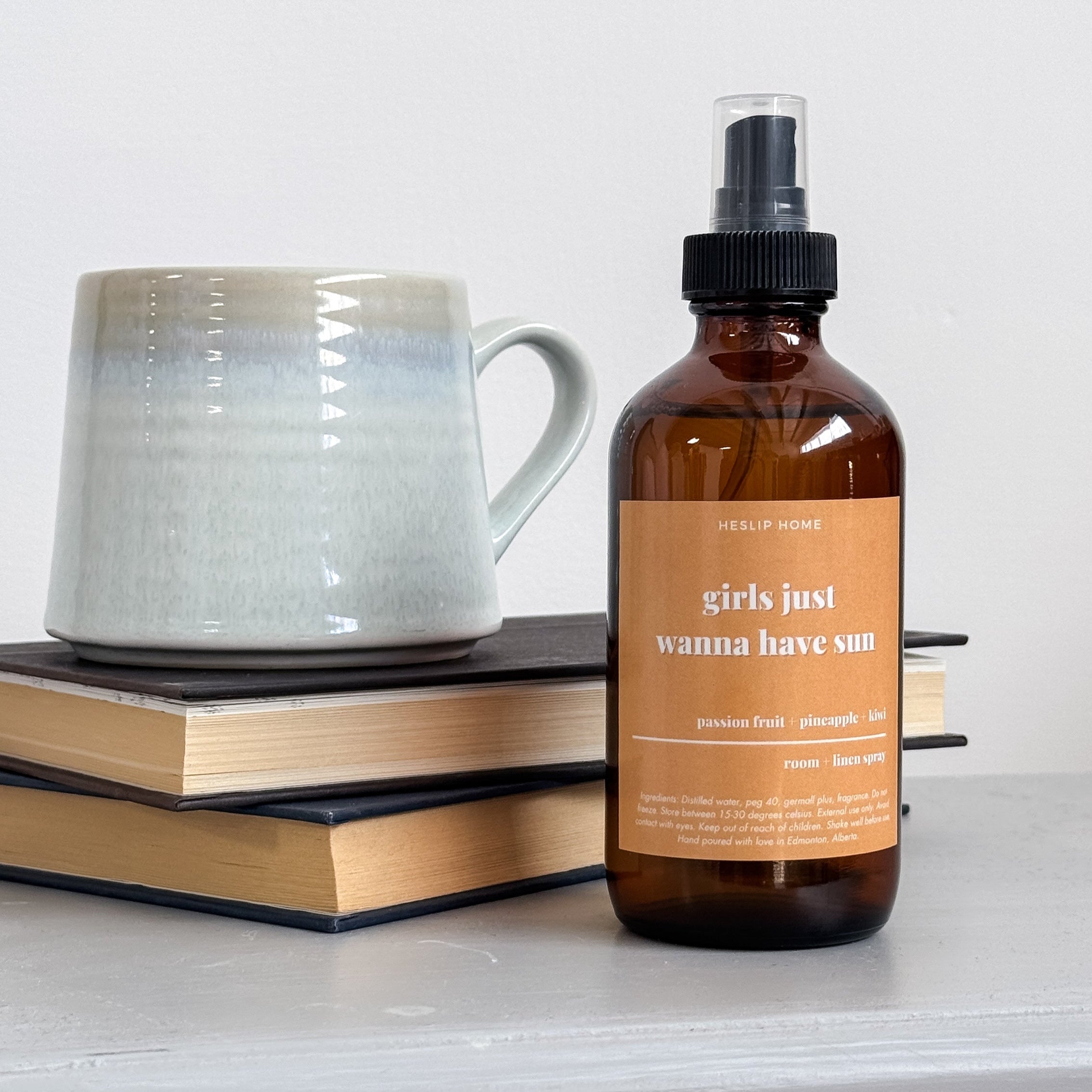 Girls Just Wanna Have Sun 8oz Room & Linen Spray | Passionfruit, Pineapple and Kiwi