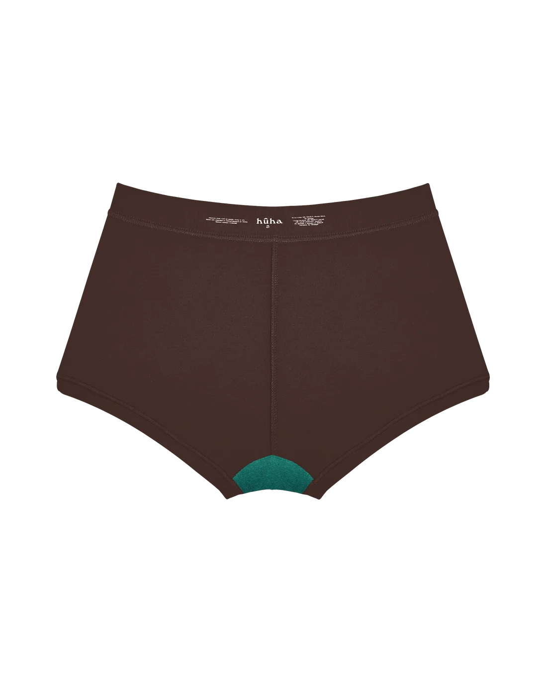 HUHA Mineral Brief Brown TENCEL Modal inside back view — Cloud Nine Pajamas Edmonton