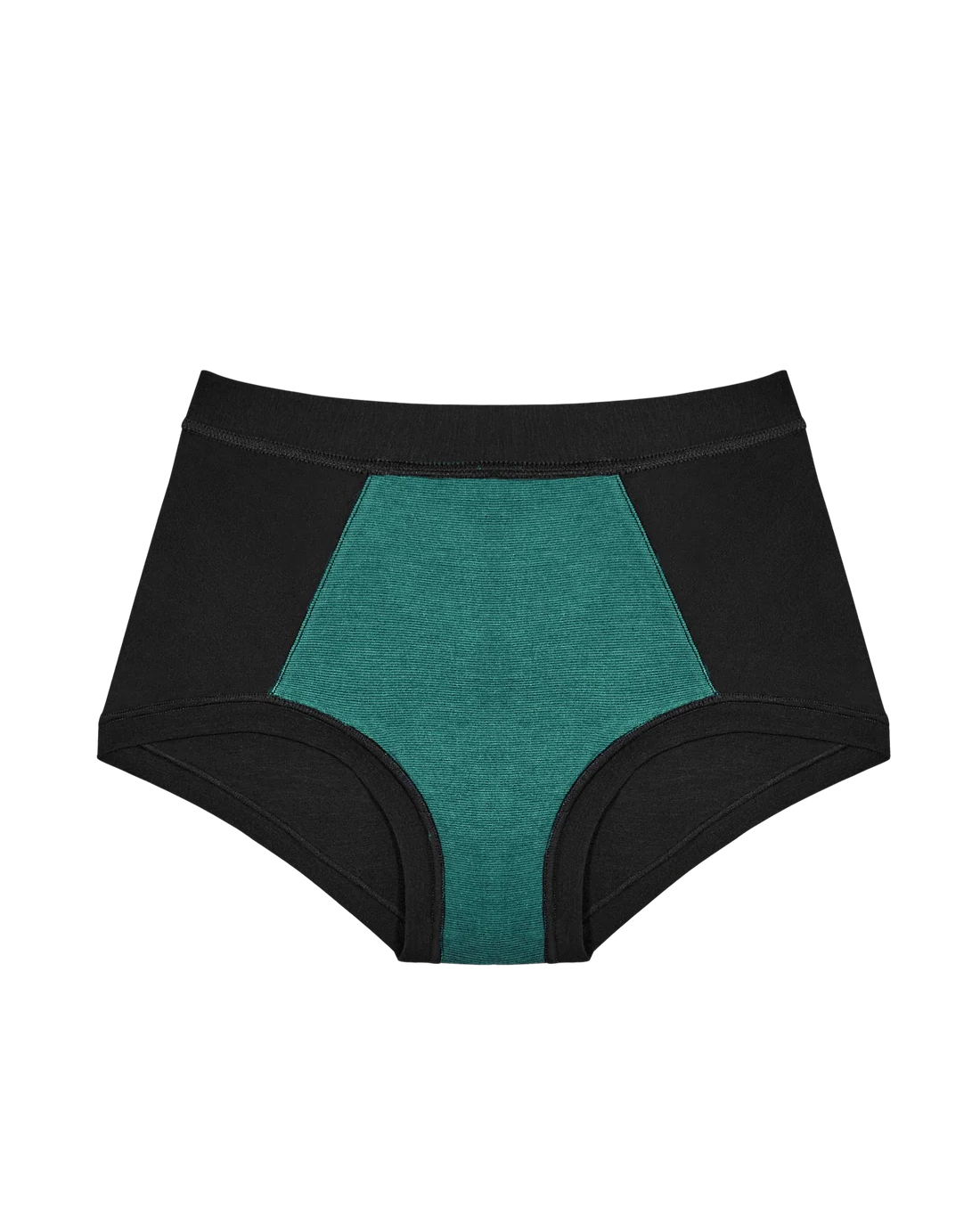 HUHA Mineral Brief Black TENCEL Modal inside front view — Cloud Nine Pajamas Edmonton