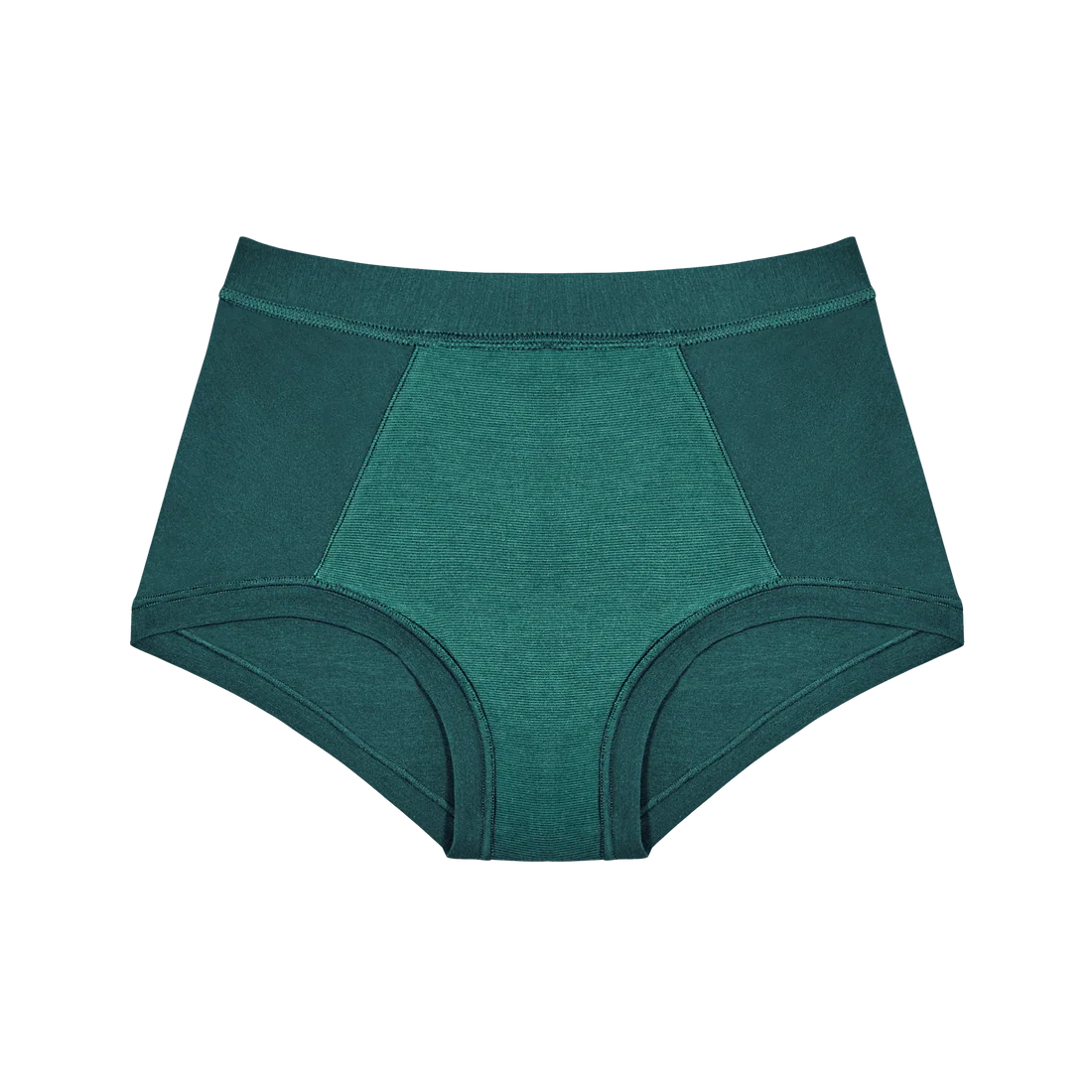 HUHA Mineral Brief Green TENCEL Modal front inside view — Cloud Nine Pajamas Edmonton