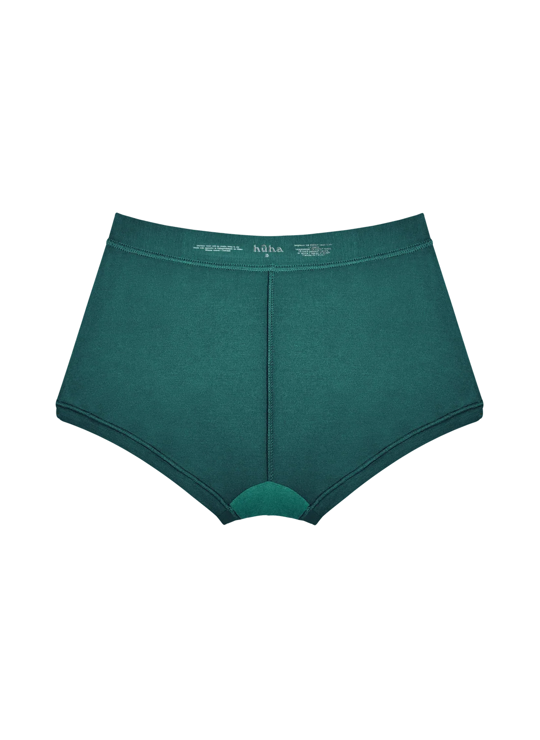 HUHA Mineral Brief Green TENCEL Modal back inside view — Cloud Nine Pajamas Edmonton