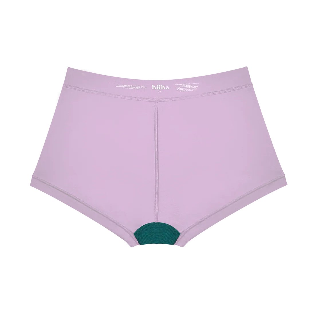 HUHA Mineral Brief Lilac TENCEL Modal back inside view — Cloud Nine Pajamas Edmonton
