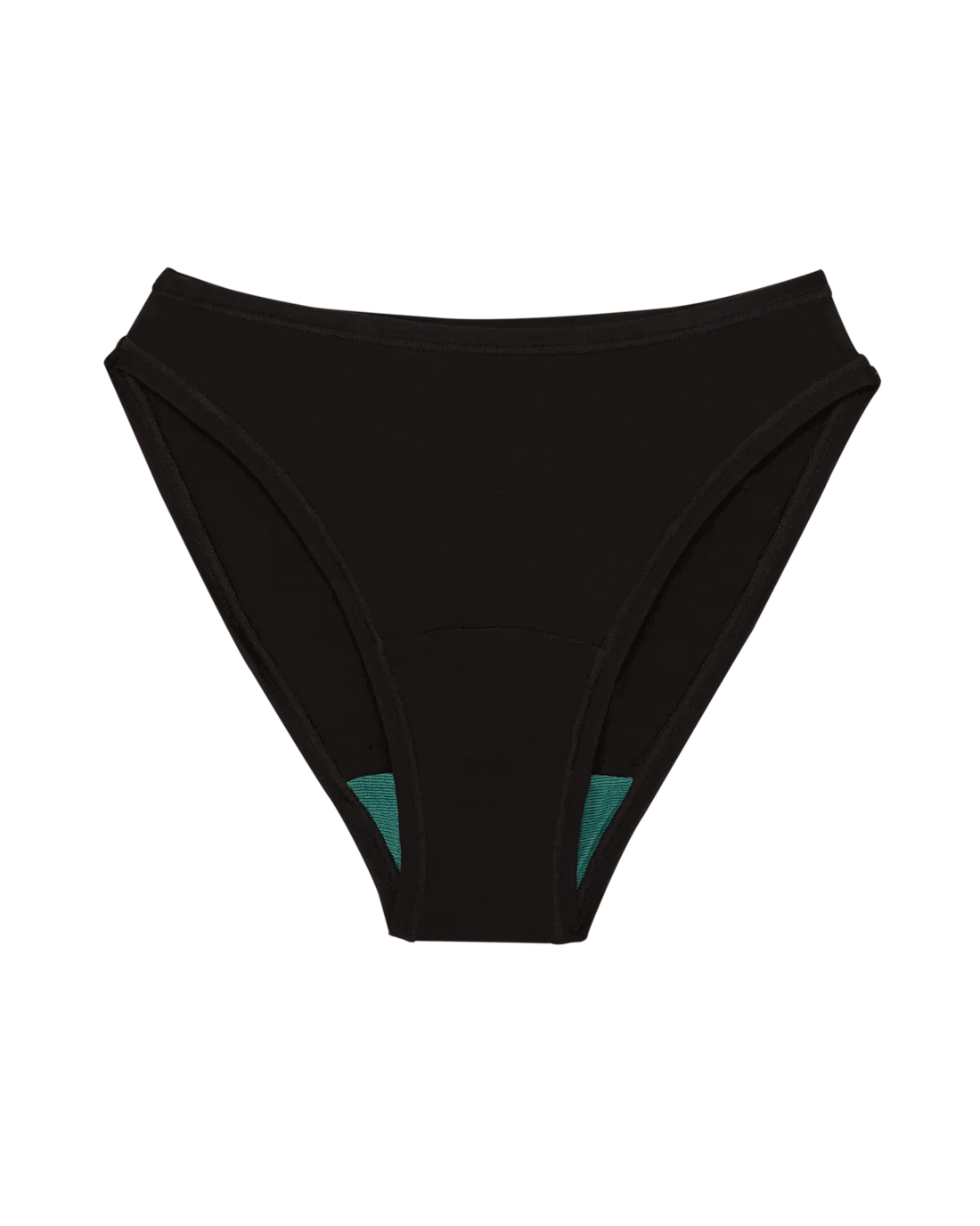 HUHA Mineral High Rise Bikini Black flat lay product shot Front View — Cloud Nine Pajamas Edmonton