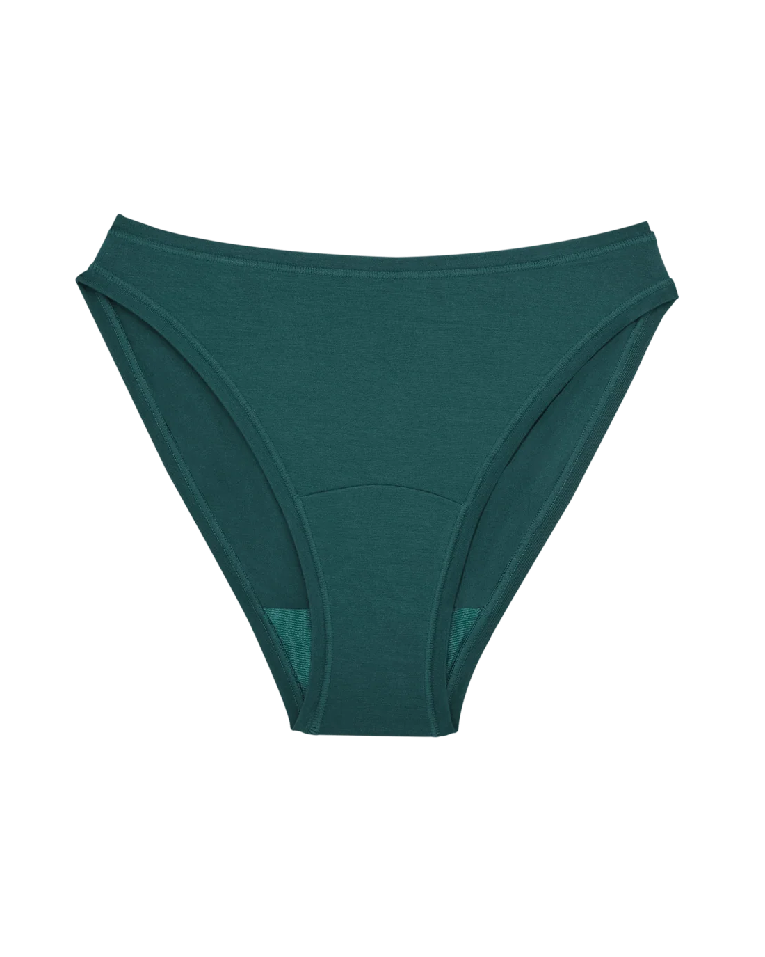 HUHA Mineral High Rise Bikini Green flat lay product shot front view— Cloud Nine Pajamas Edmonton