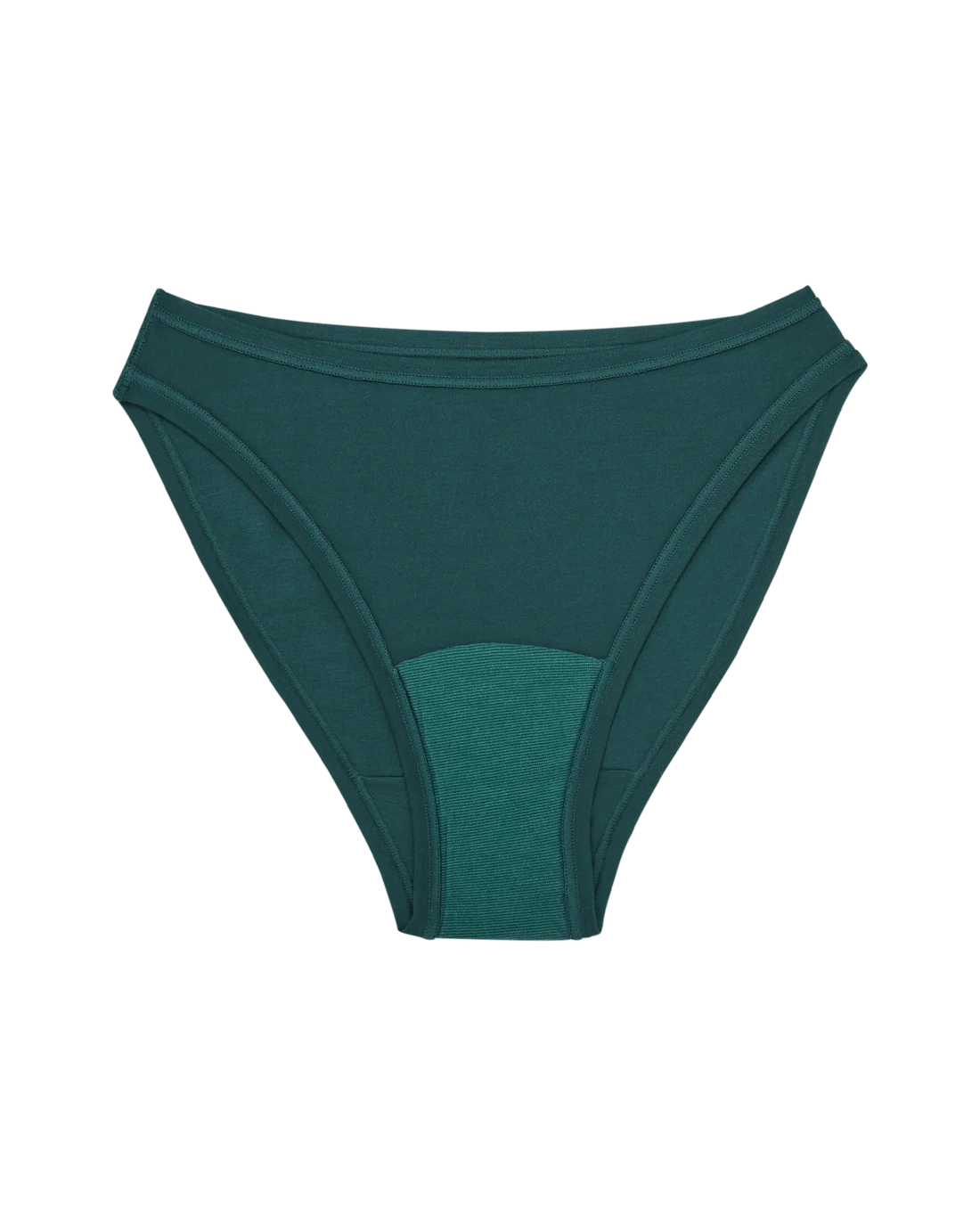 HUHA Mineral High Rise Bikini Green flat lay product shot front view — Cloud Nine Pajamas Edmonton