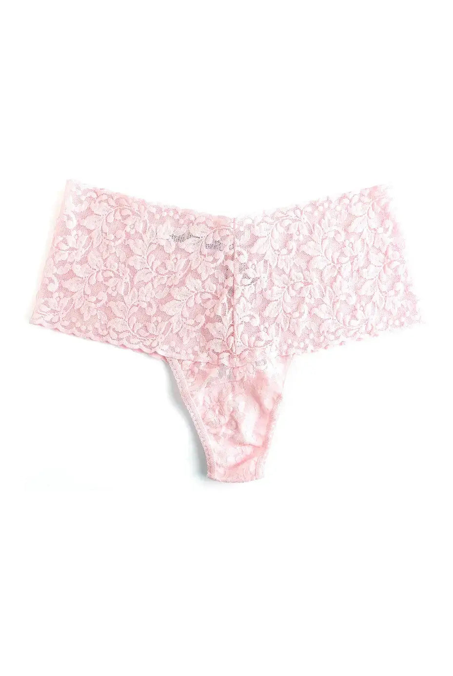 Hanky Panky Retro Thong flat lay – elegant lace underwear