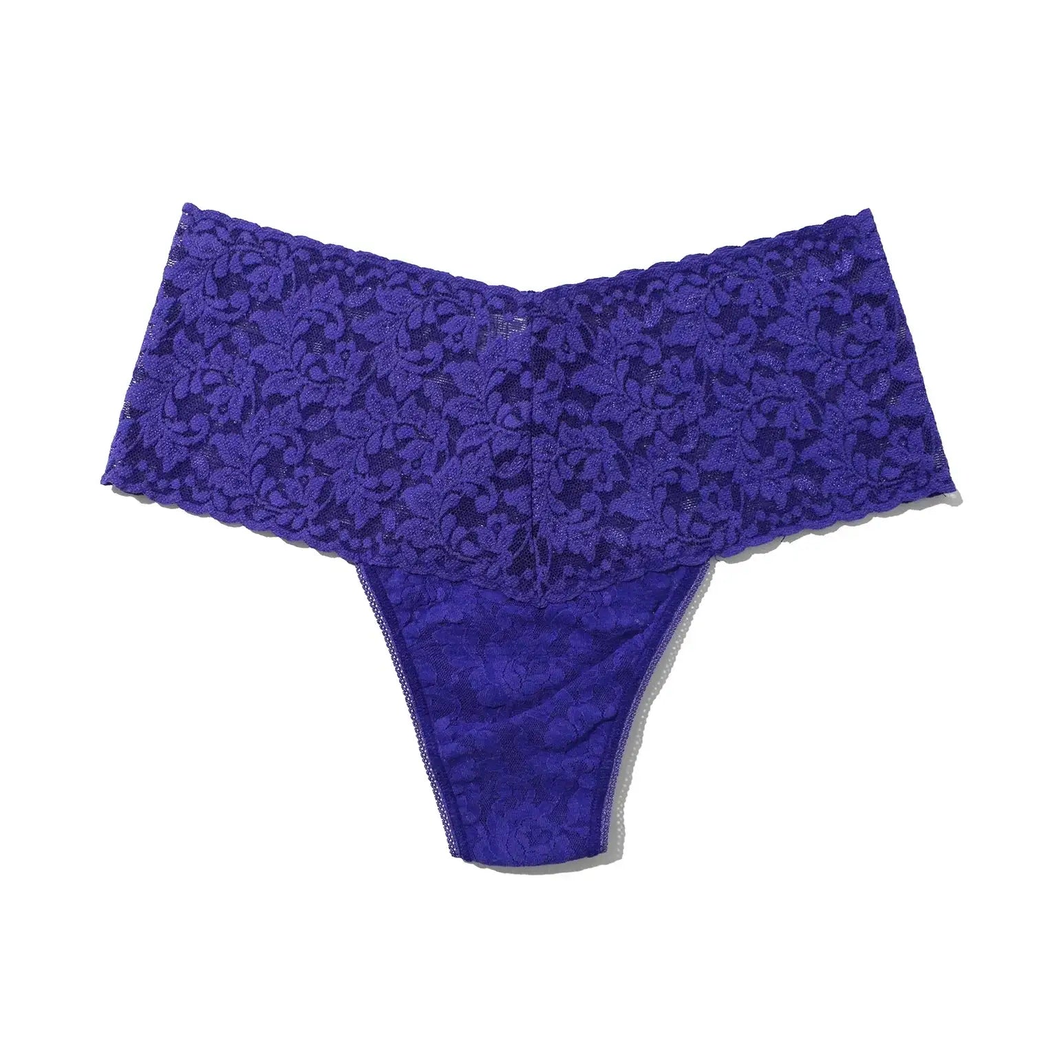 Hanky Panky Retro Thong flat lay – elegant lace underwear