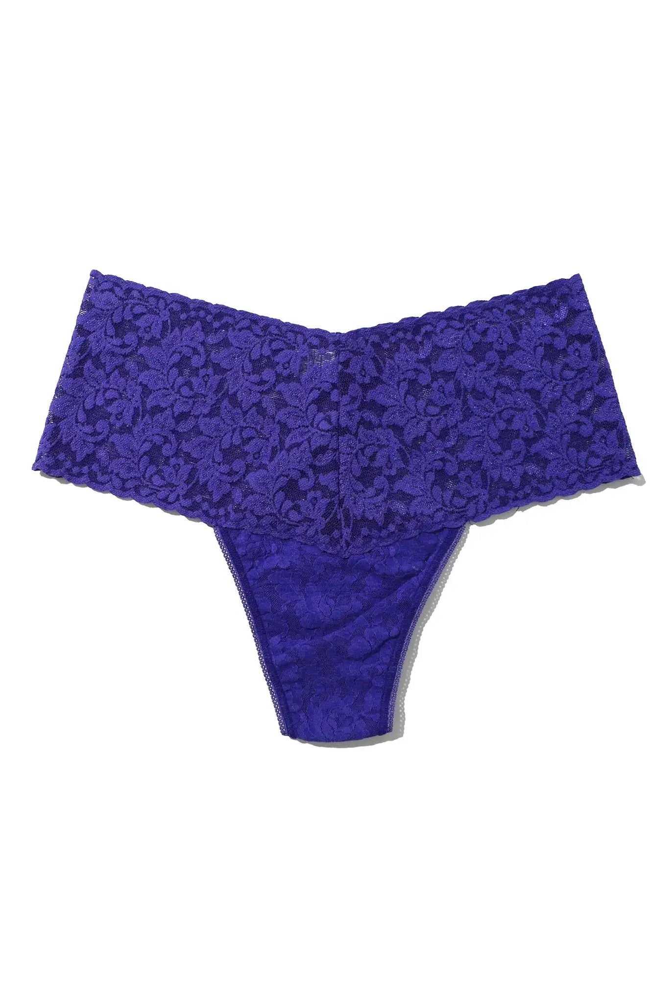 Hanky Panky Retro Thong flat lay – elegant lace underwear