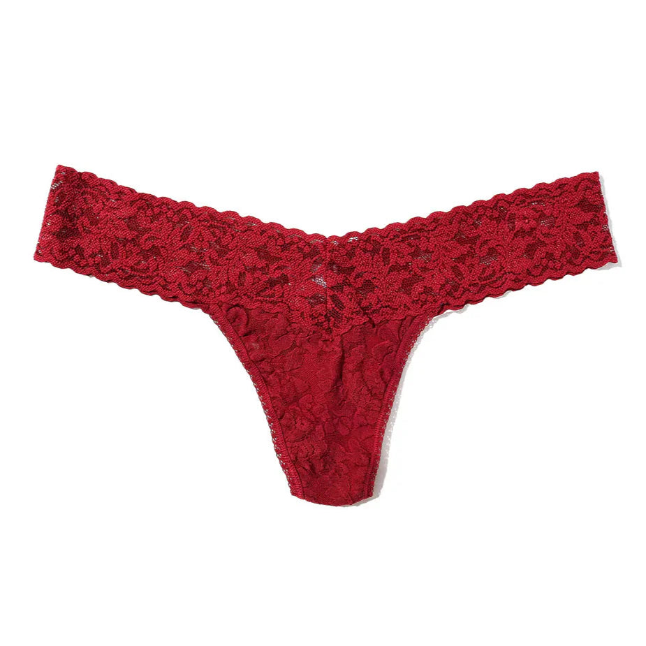 Hanky Panky Low Rise Thong – Wrapped | Signature Lace | One Size Fits Most