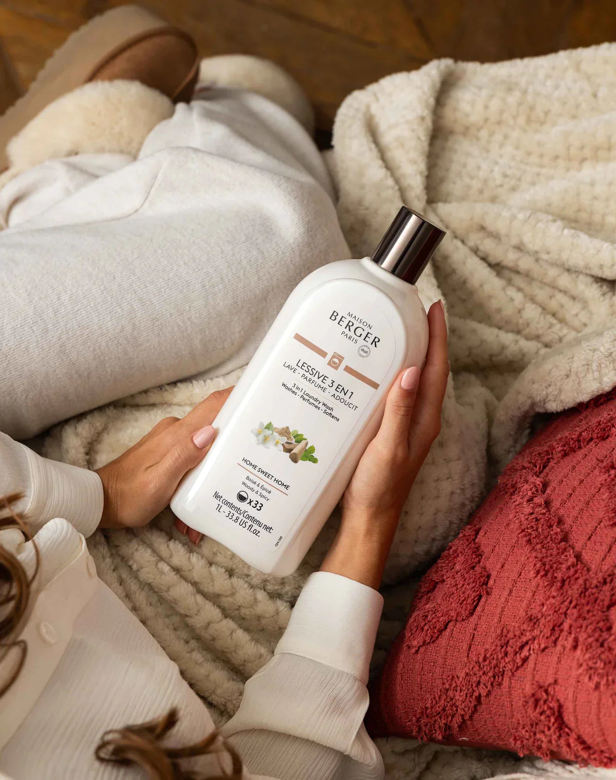 maison berger 3 in 1 laundry wash home sweet home