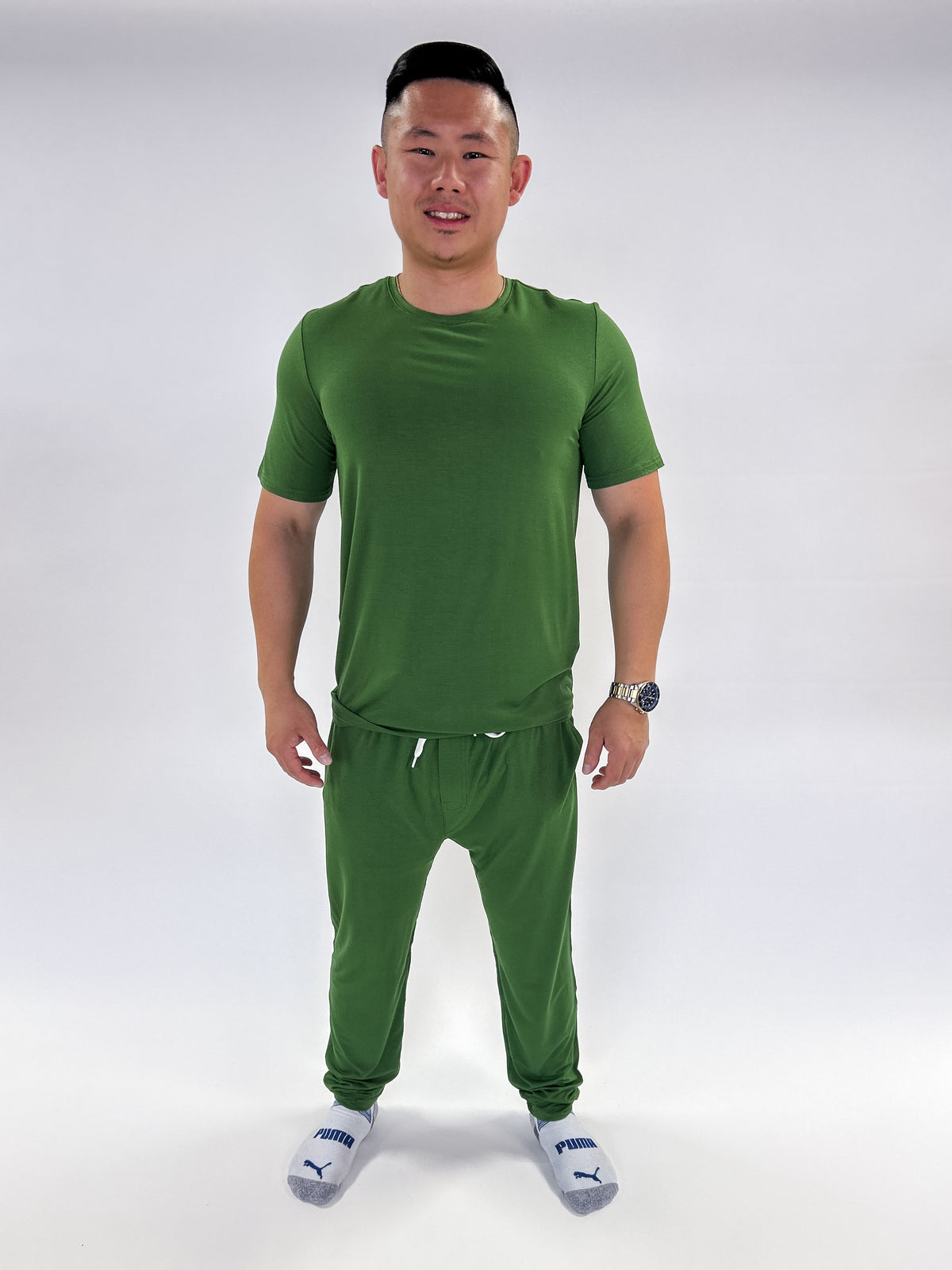 Unisex Jogger Bamboo | Hunter Green {SPRING COLOUR}