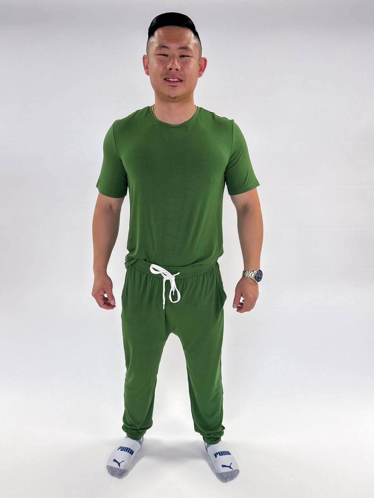 Unisex Jogger Bamboo | Hunter Green {SPRING COLOUR}
