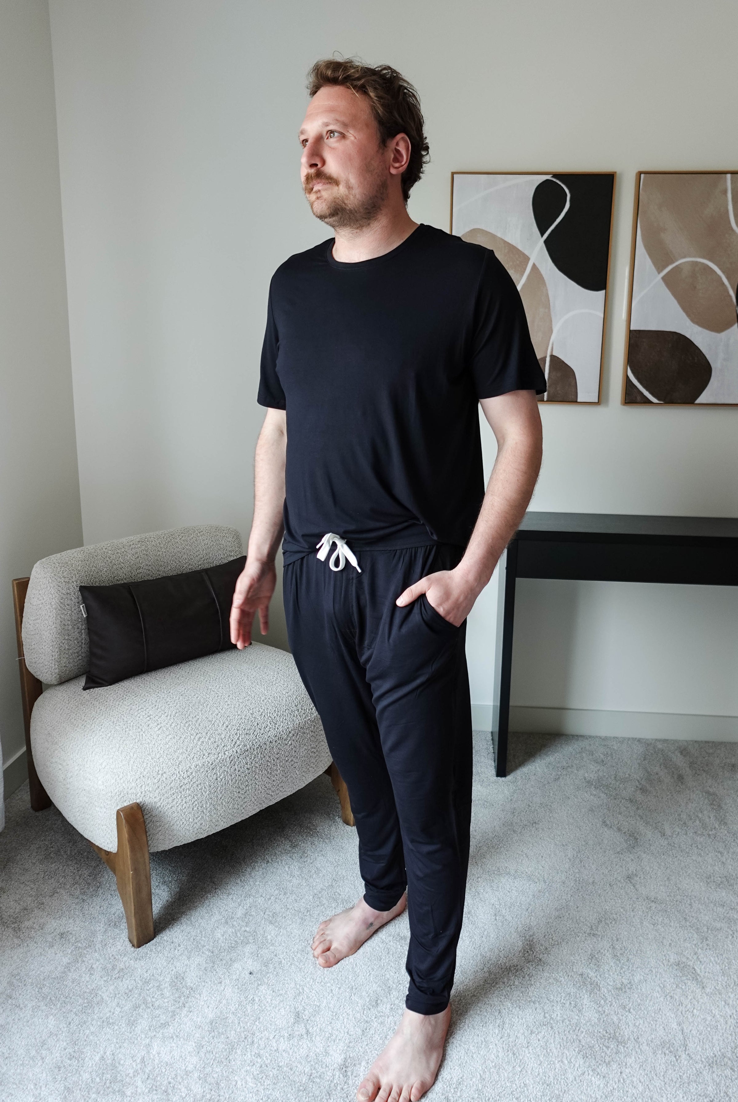 Jogger Pant - Unisex Bamboo | Black