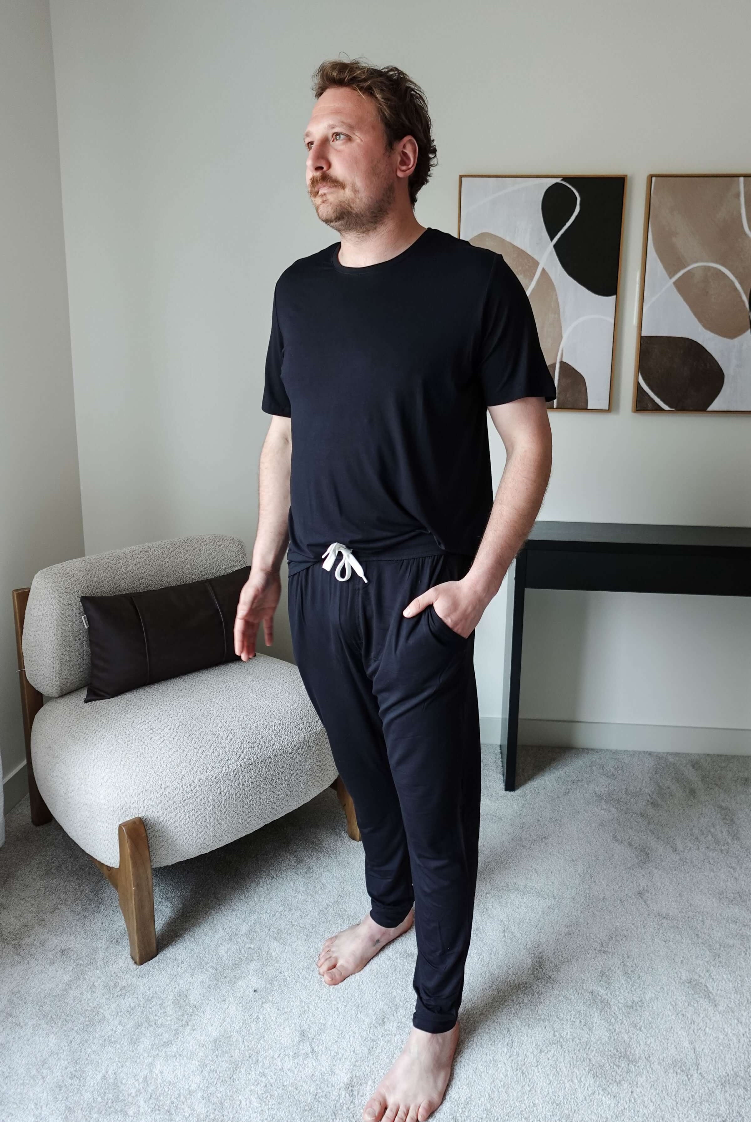 Jogger Pant - Unisex Bamboo | Black