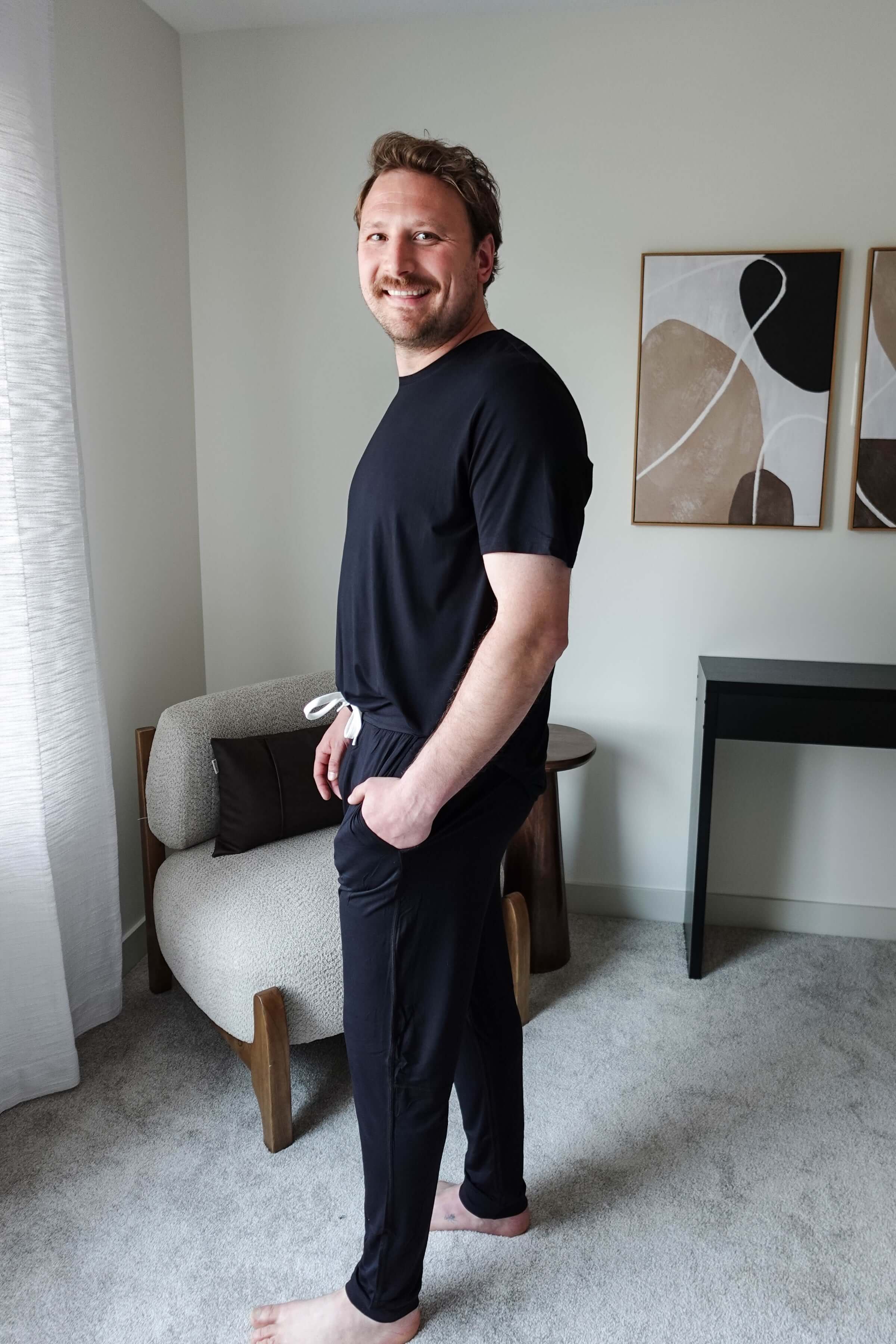 Jogger Pant - Unisex Bamboo | Black