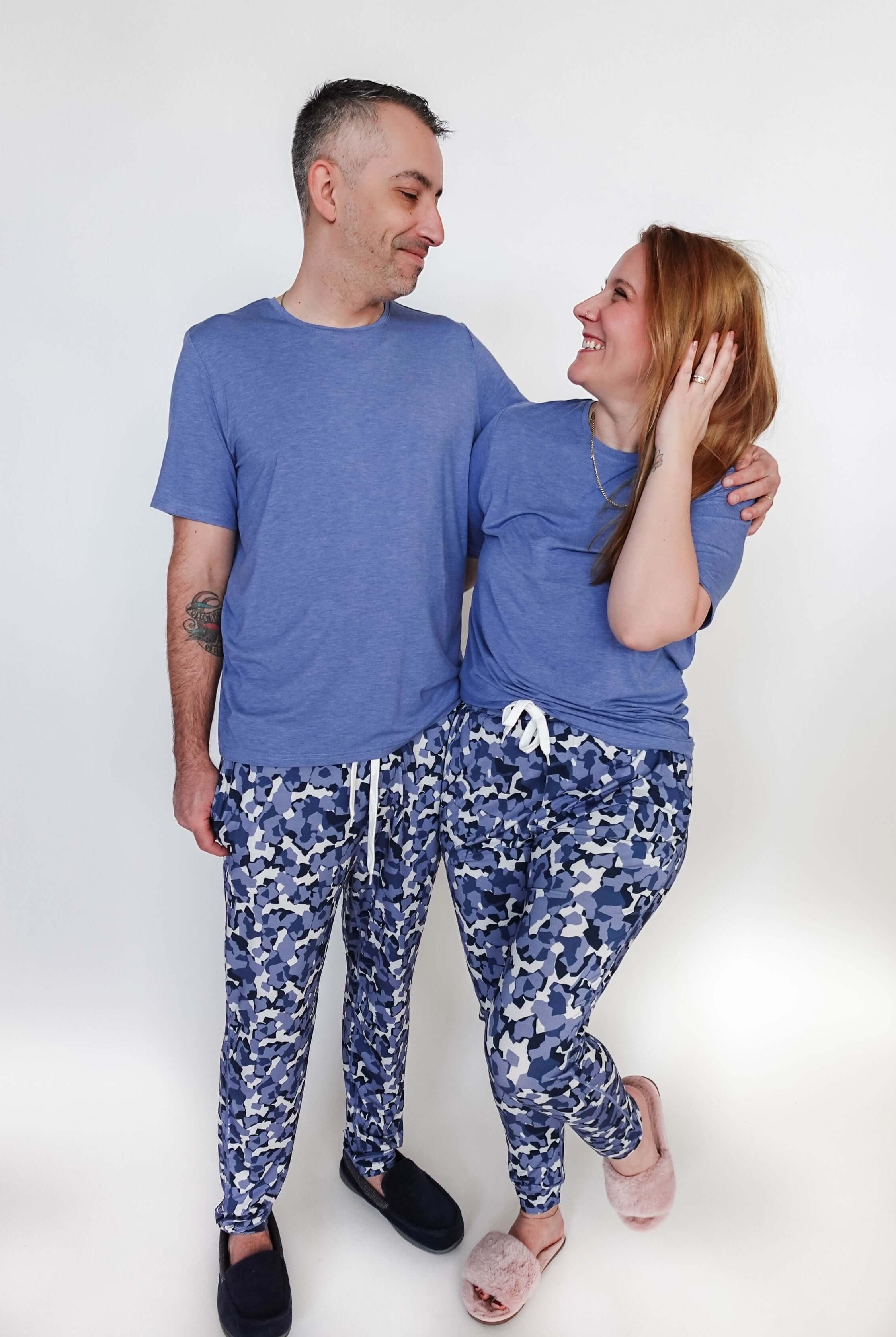 Jogger Pant - Unisex Bamboo | Geo Camo Print