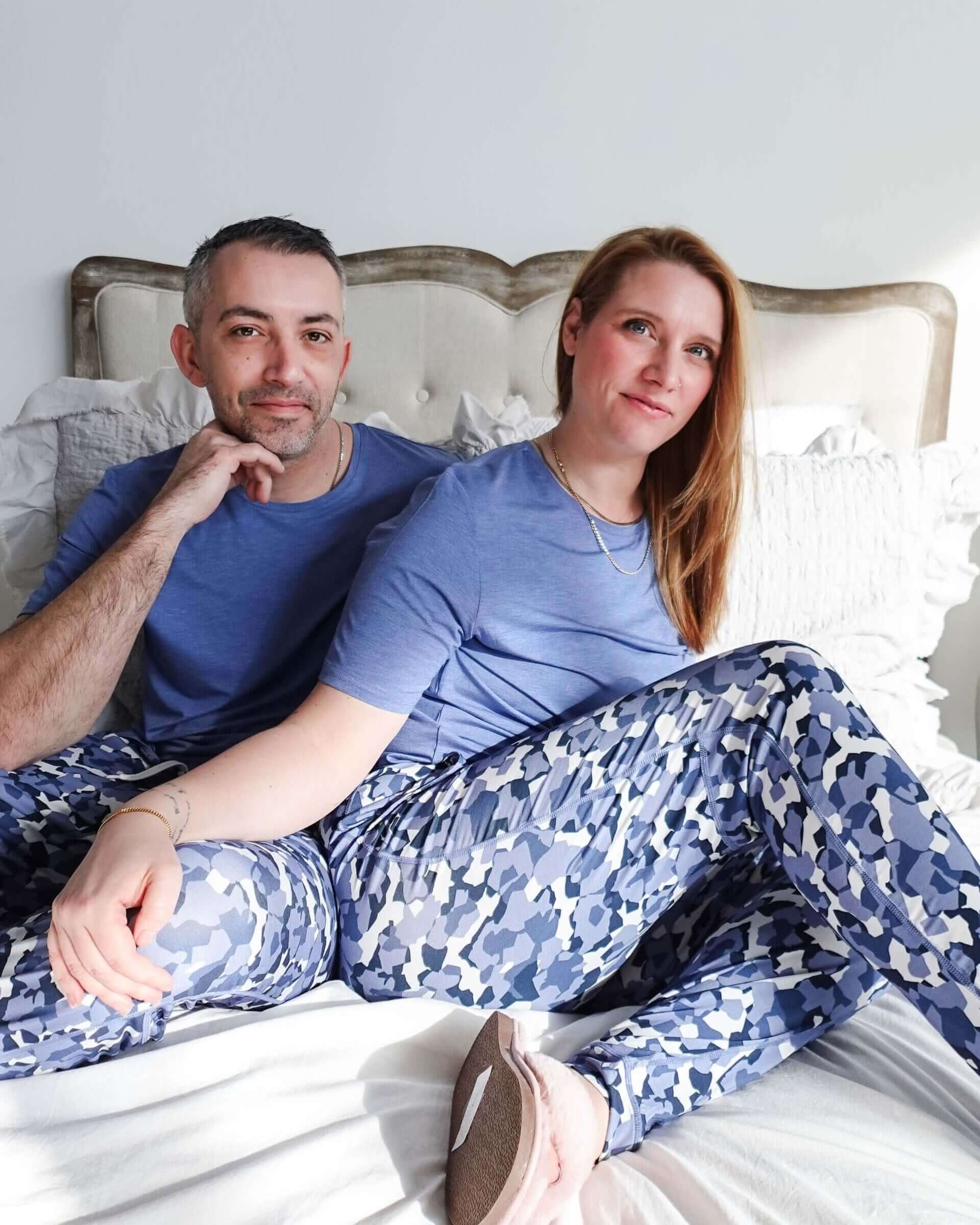 Jogger Pant - Unisex Bamboo | Geo Camo Print