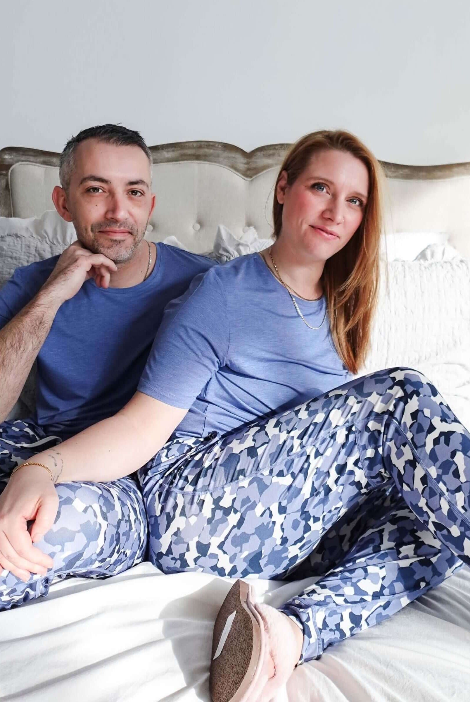 Jogger Pant - Unisex Bamboo | Geo Camo Print